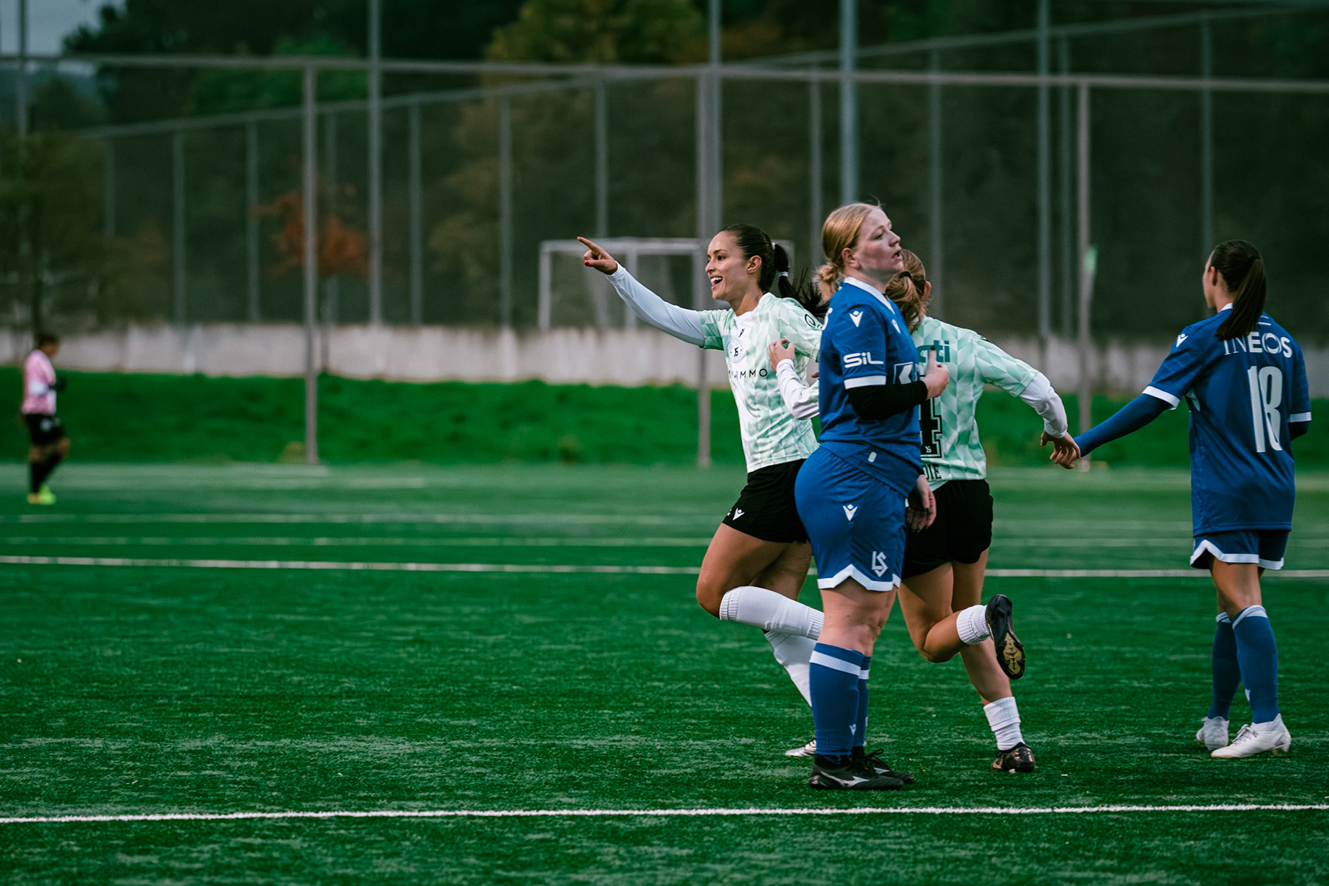 Match AXA Women’s Cup (1/16 de finale) opposant FC Lausanne-Sport et Yverdon Sport FC au Centre sportif de la Tuilière. (Christian António/LibsVisuals.com)