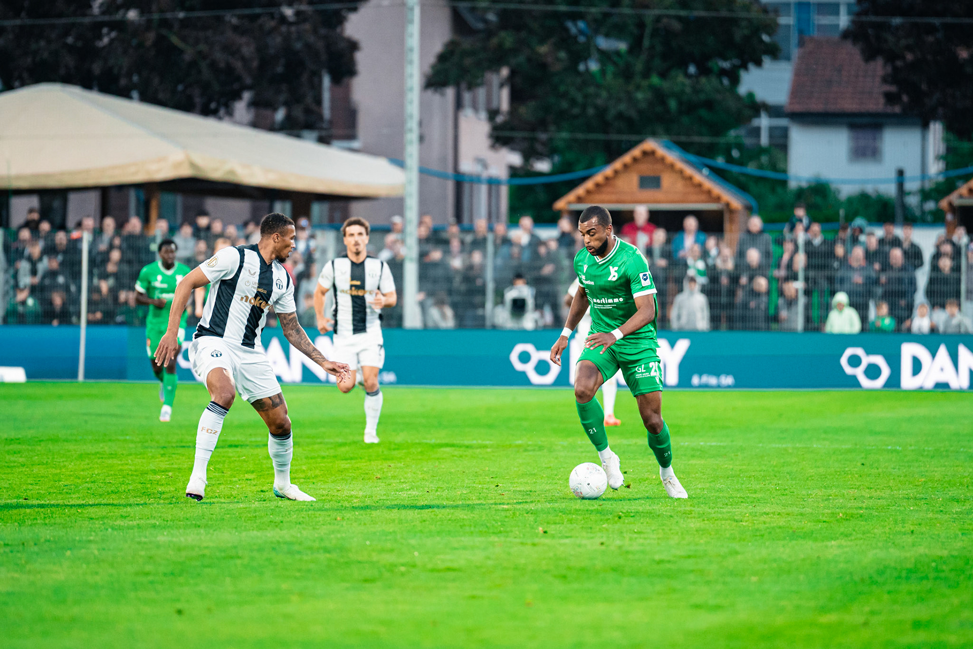 Yverdon Sport FC et FC Zürich au Stade Municipal. (Christian António/LibsVisuals.com)