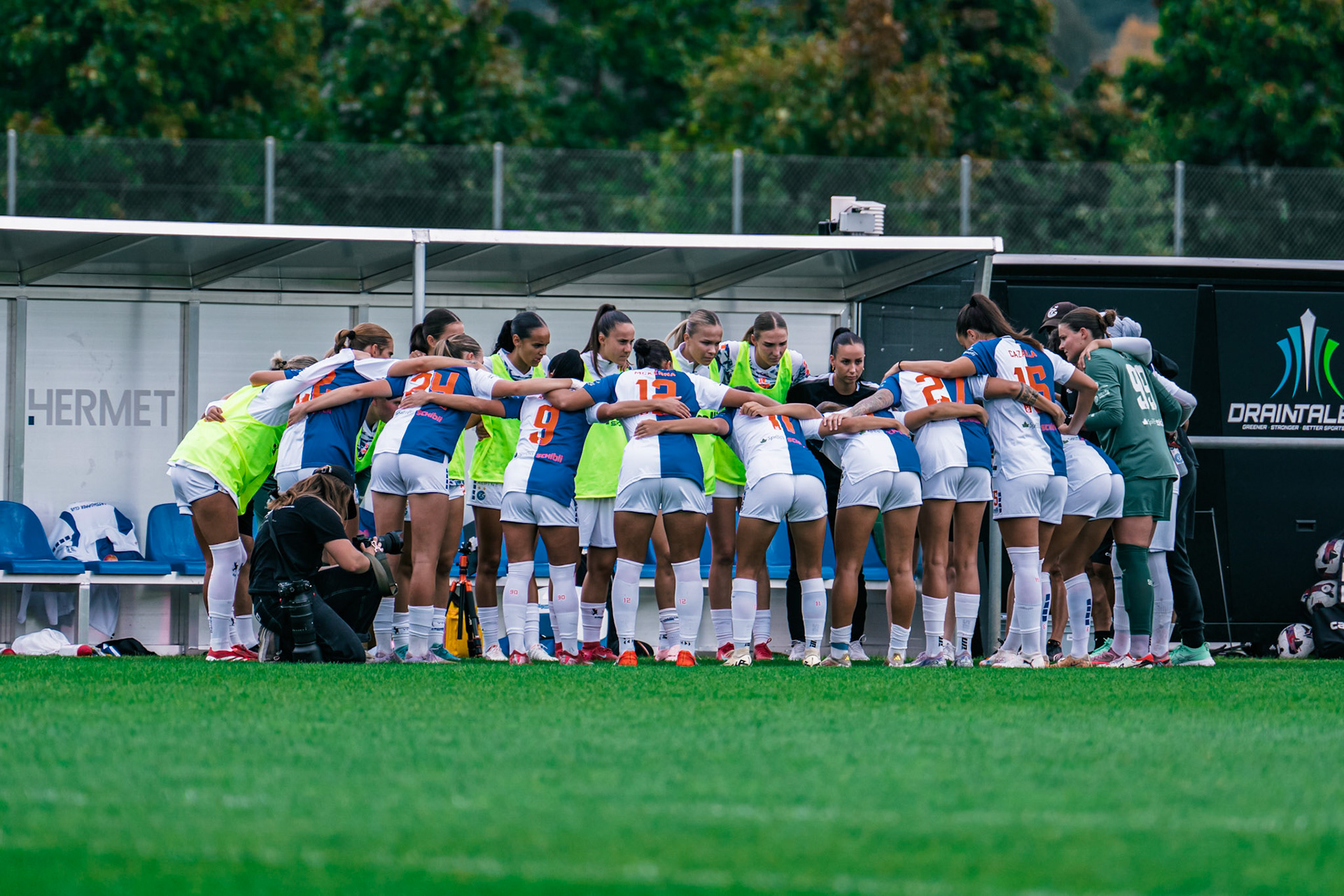 Match de l’AXA Women’s Super League opposant GC Frauenfussball et FC Basel 1893 au GC/Campus, Niederhasli (Platz 1). (Christian António/LibsVisuals.com)