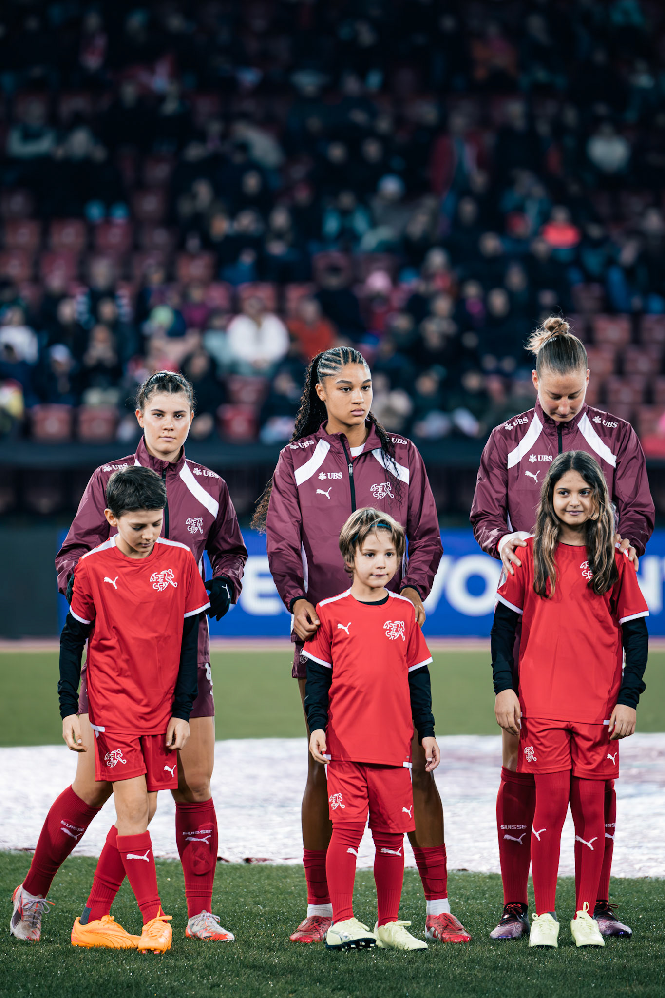 UEFA Women's Nations League Suisse - Islande au Stadion Letzigrund. (Christian António/LibsVisuals.com)