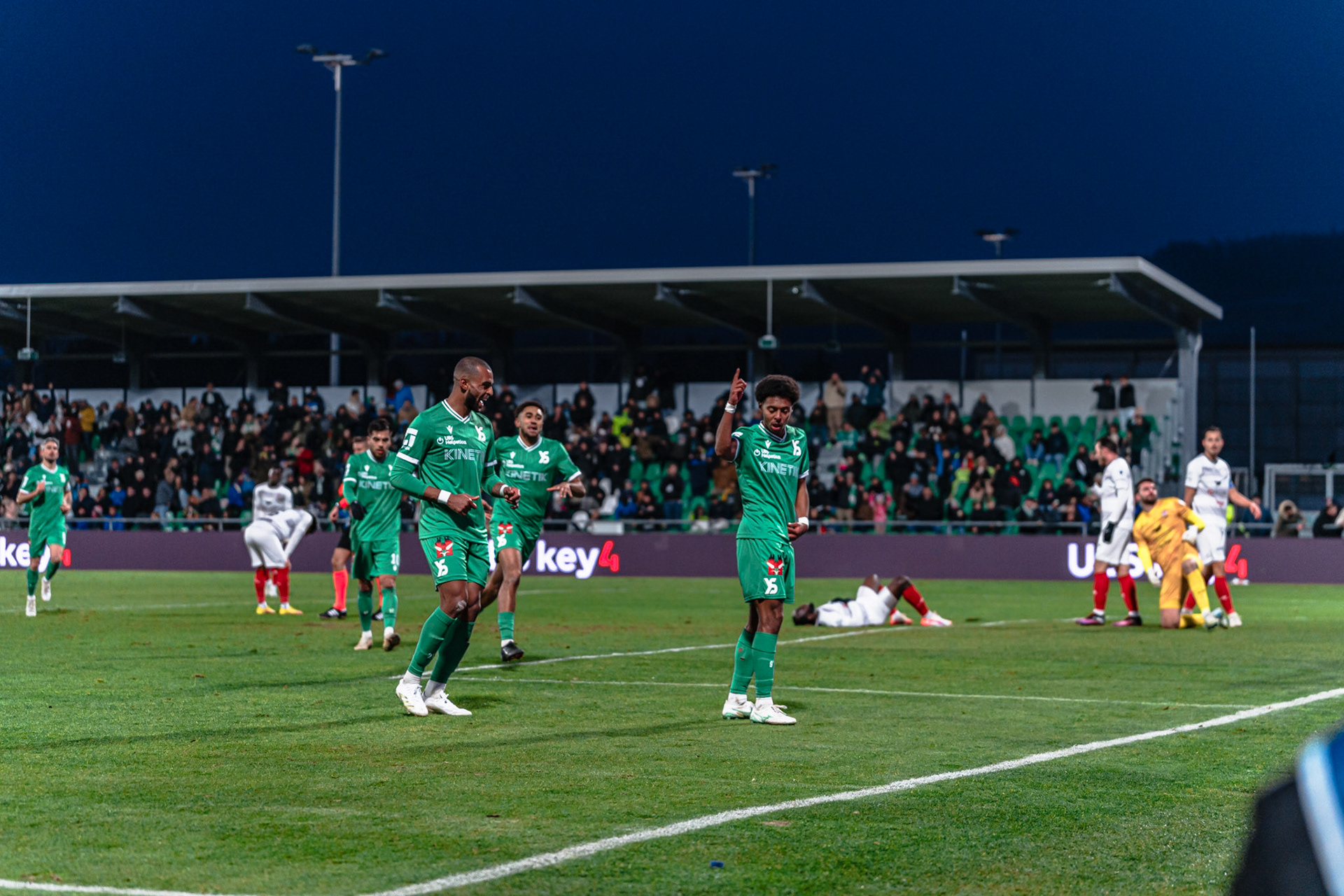 Yverdon Sport FC et FC Winterthur au Stade Municipal. (Christian António/LibsVisuals.com)
