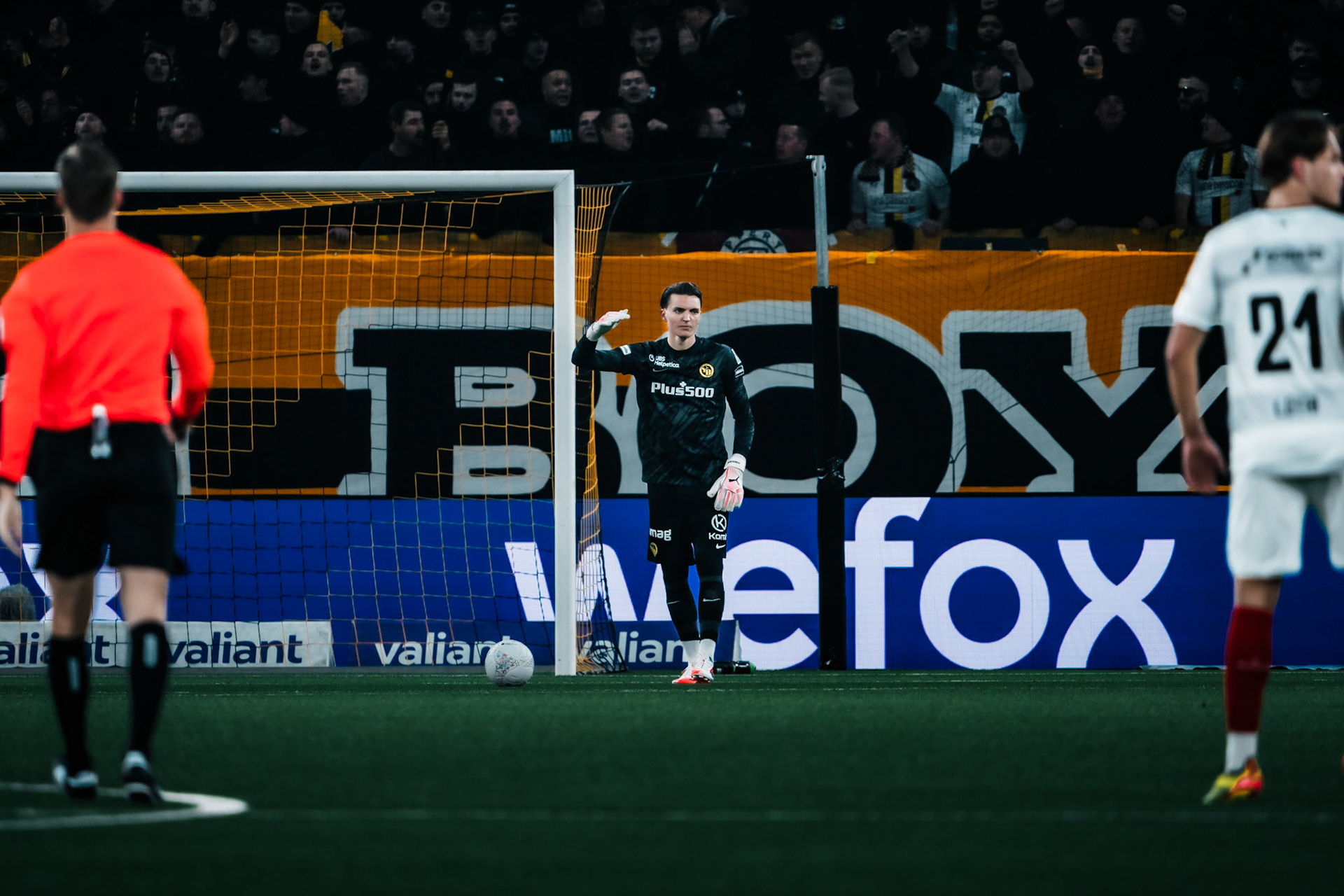 Marvin Keller, Gardien du BSC Young Boys lors du match entre BSC Young Boys et FC Winterthur au Stadion Wankdorf. (Christian António/LibsVisuals.com)