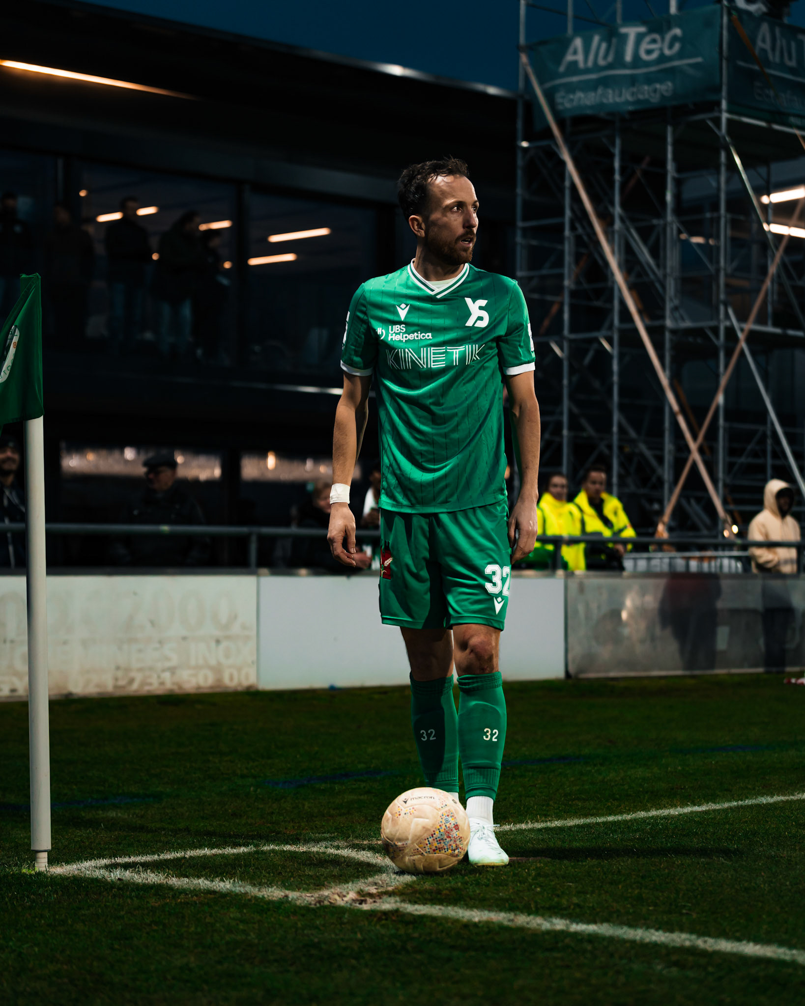 Yverdon Sport FC et FC Winterthur au Stade Municipal. (Christian António/LibsVisuals.com)