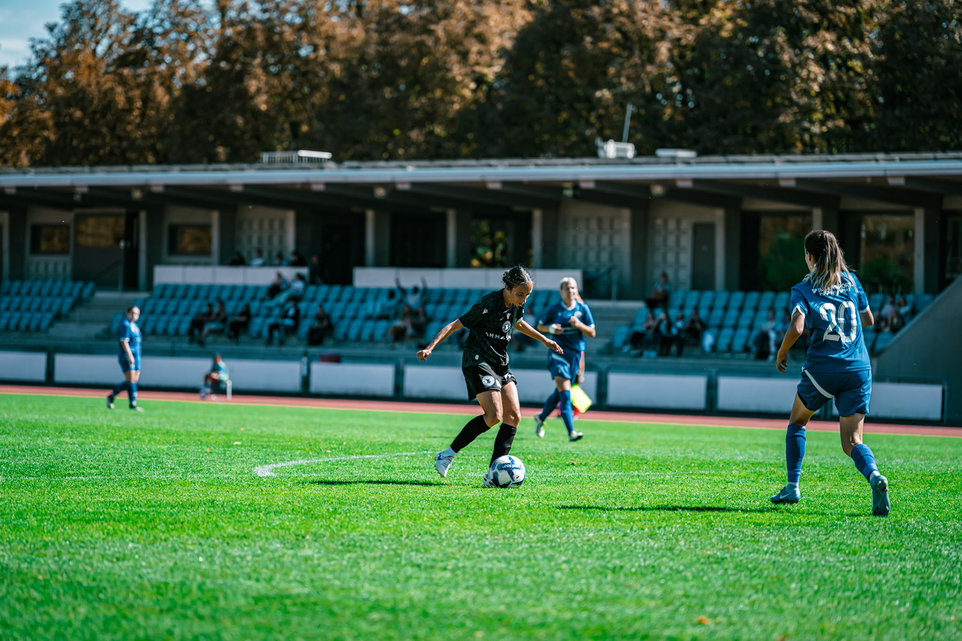Match AXA Women’s Cup opposant FC Concordia Basel - Yverdon Sport FC au Sportanlagen St. Jakob. (Christian António/LibsVisuals.com)