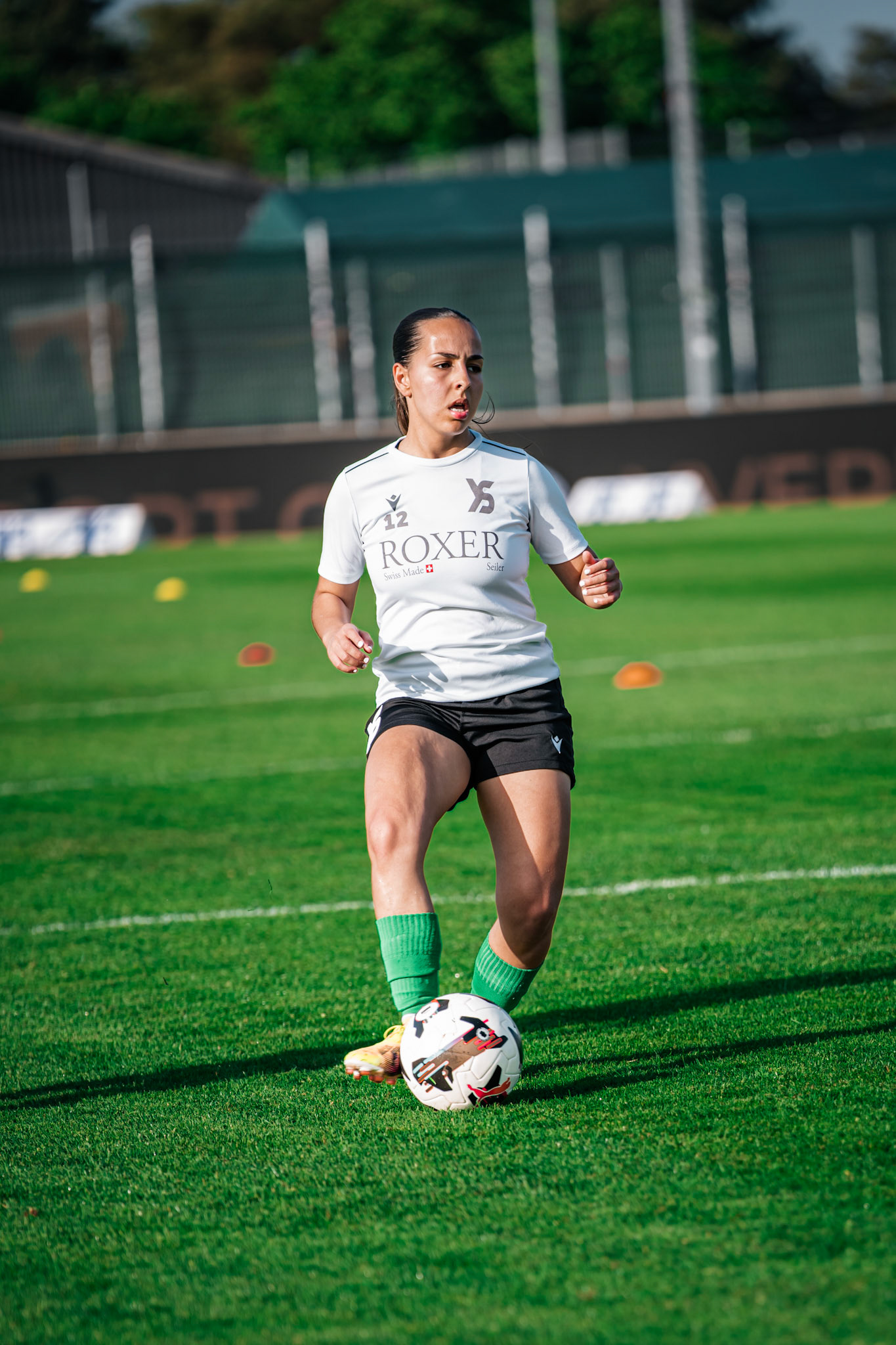 Yverdon Sport FC et FC Rapperswil-Jona au Stade Municipal. (Christian António/LibsVisuals.com)
