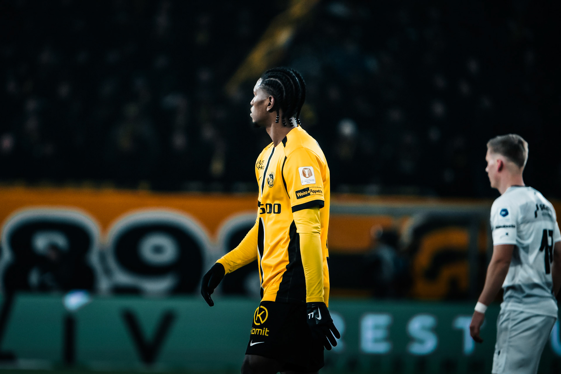 Joël Monteiro, Milieu du BSC Young Boys lors du match entre BSC Young Boys et FC Winterthur au Stadion Wankdorf. (Christian António/LibsVisuals.com)