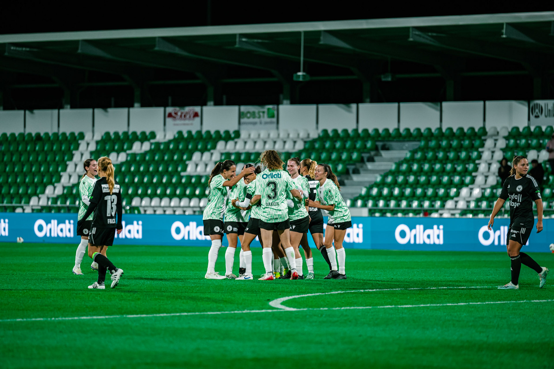 Match de championnat LNB (féminine) opposant Yverdon Sport FC et FC Wil 1900 au Stade Municipal, Yverdon. (Christian António/LibsVisuals.com)