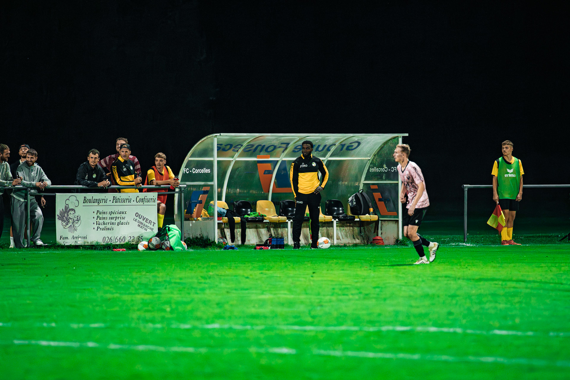 Match BCV Cup opposant FC Corcelles-Payerne I – FC Poliez-Pittet IA à la Place de sports Freybonnaz. (Christian António/LibsVisuals.com)
