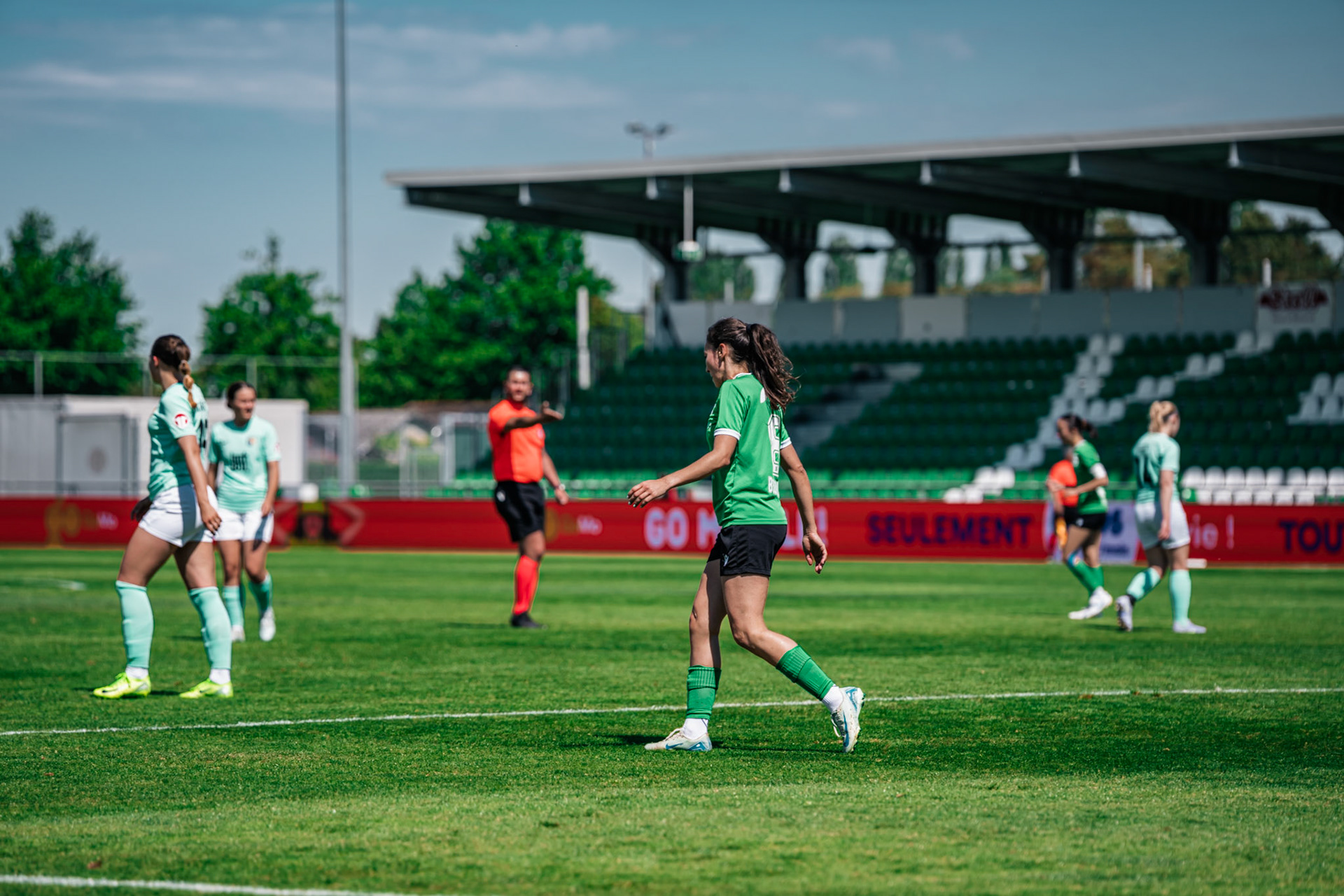 Yverdon Sport FC et FC Schlieren au Stade Municipal. (Christian António/LibsVisuals.com)