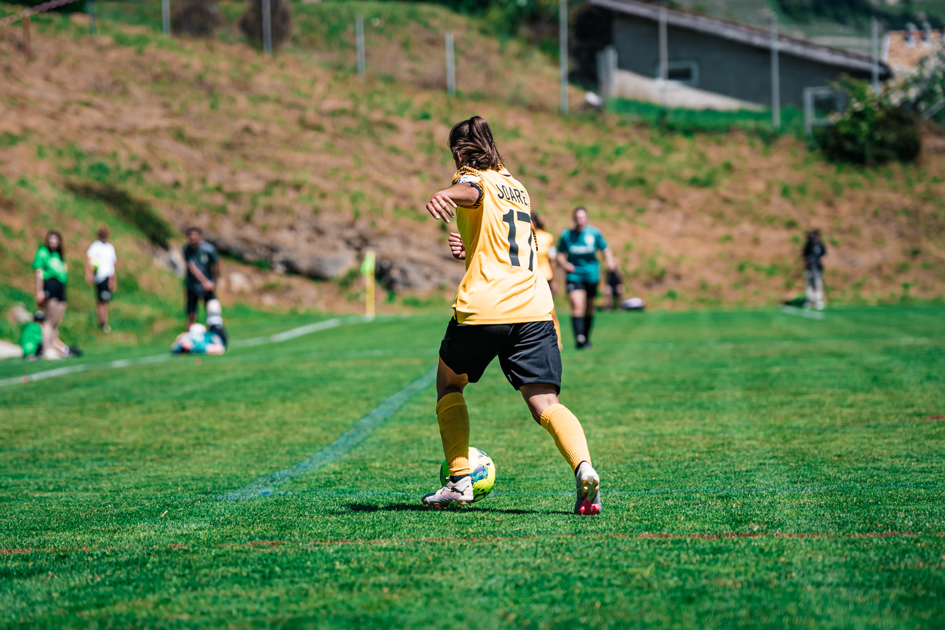 FC Aigle - FC Echallens Région I au Stade des Ruvines. (Christian António/LibsVisuals.com)