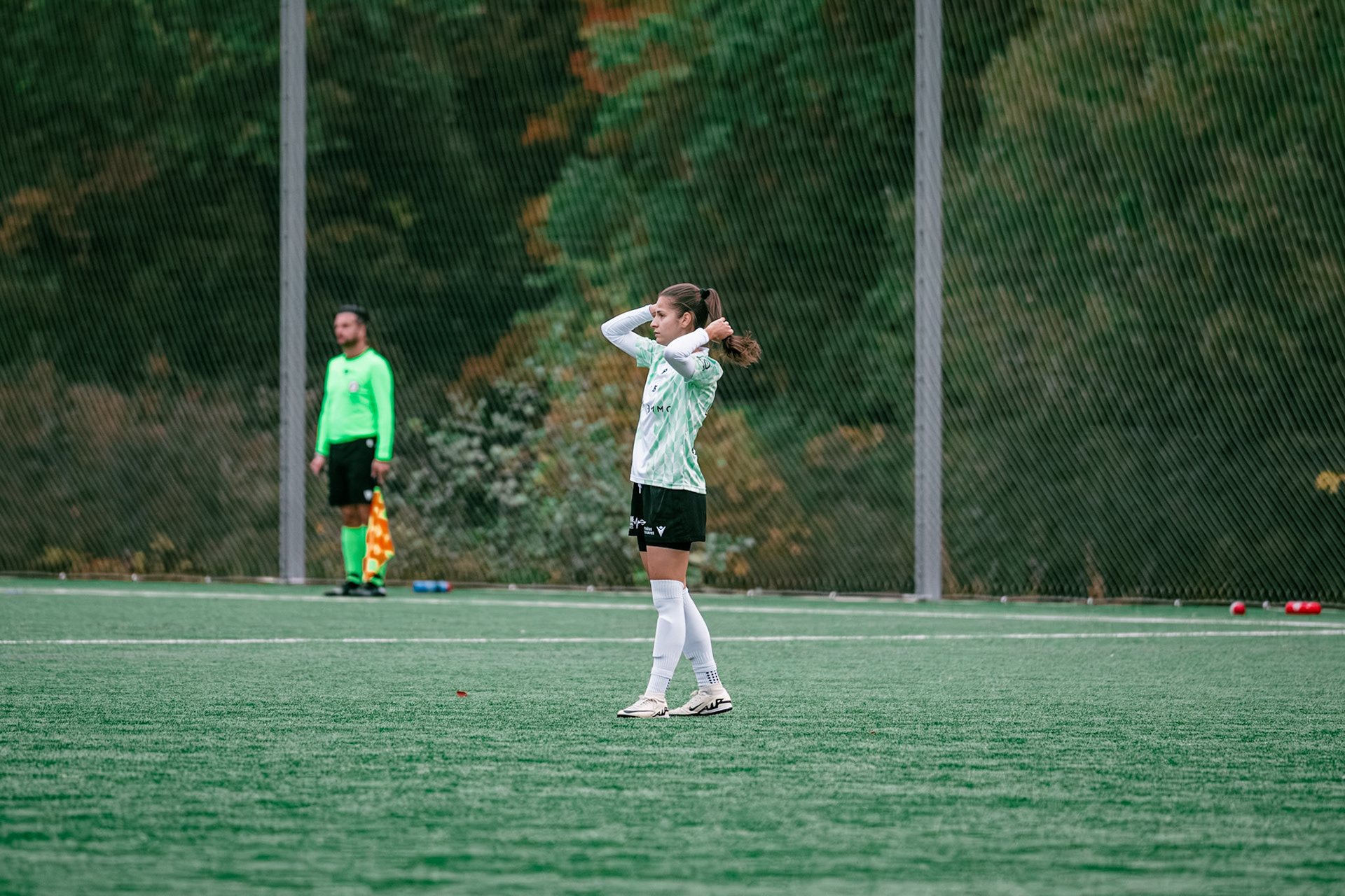 Match AXA Women’s Cup (1/16 de finale) opposant FC Lausanne-Sport et Yverdon Sport FC au Centre sportif de la Tuilière. (Christian António/LibsVisuals.com)