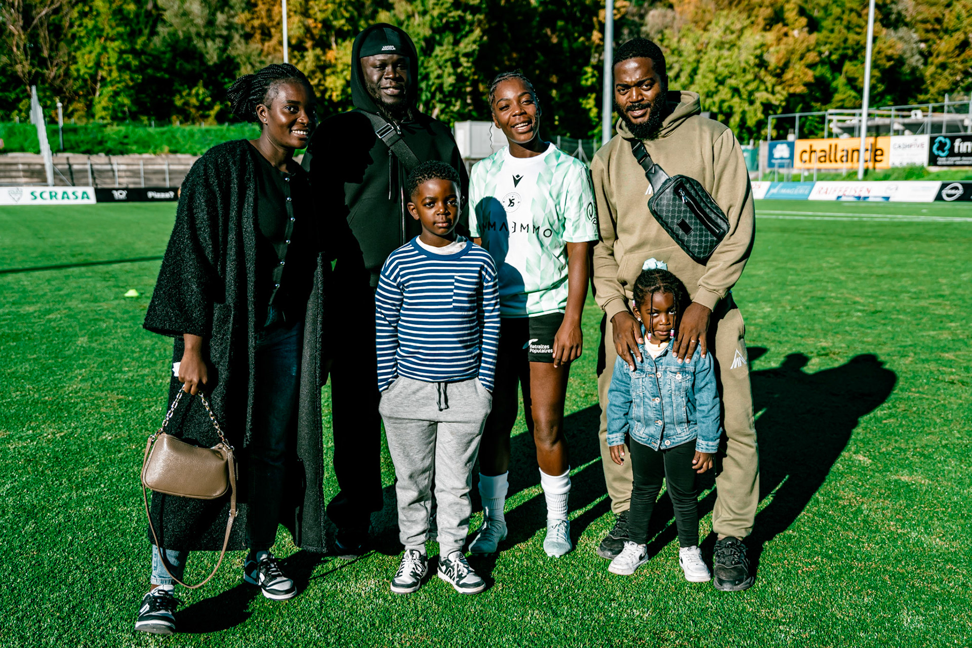 Match de championnat LNB (féminine) opposant l’Etoile Carouge FC à Yverdon Sport FC au Stade de la Fontenette à Carouge. (Christian António/LibsVisuals.com)
