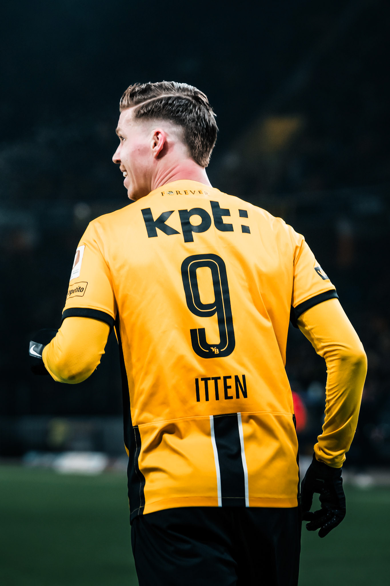 Cedric Itten, Attaquant du BSC Young Boys lors du match entre BSC Young Boys et FC Winterthur au Stadion Wankdorf. (Christian António/LibsVisuals.com)