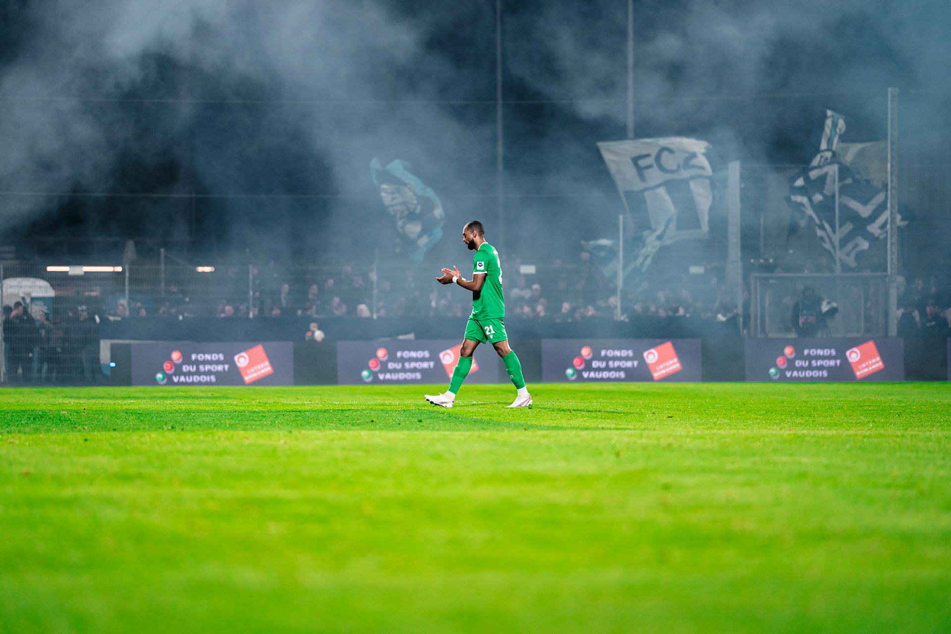 Yverdon Sport FC et FC Zürich au Stade Municipal. (Christian António/LibsVisuals.com)