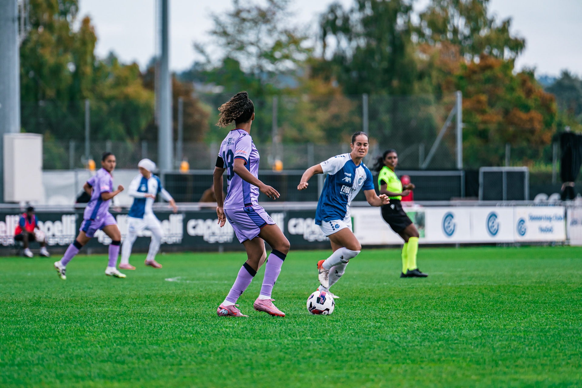 Match de l’AXA Women’s Super League opposant GC Frauenfussball et FC Basel 1893 au GC/Campus, Niederhasli (Platz 1). (Christian António/LibsVisuals.com)