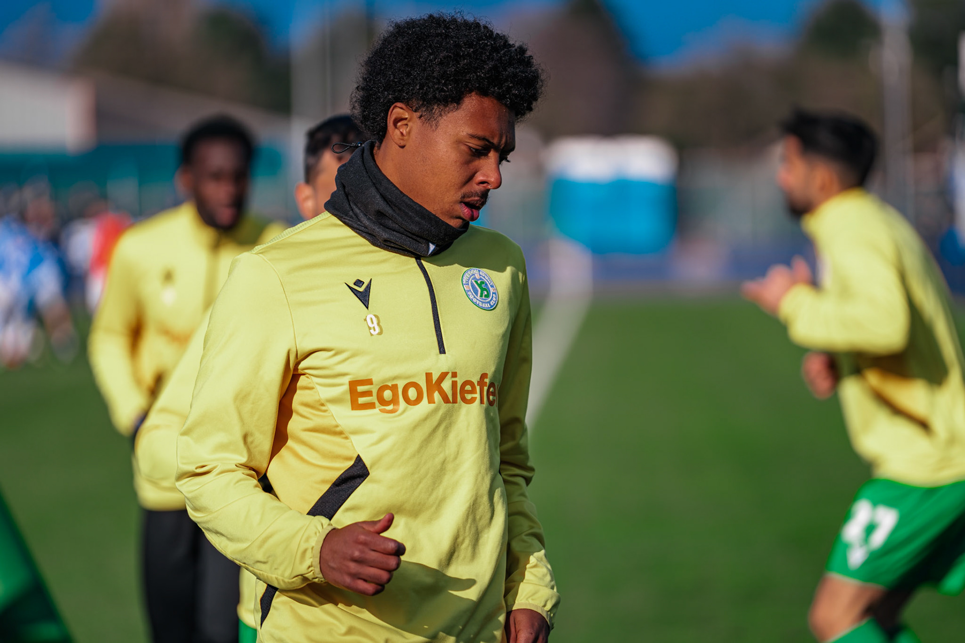 Yverdon Sport FC et FC Luzern au Stade Municipal. (Christian António/LibsVisuals.com)