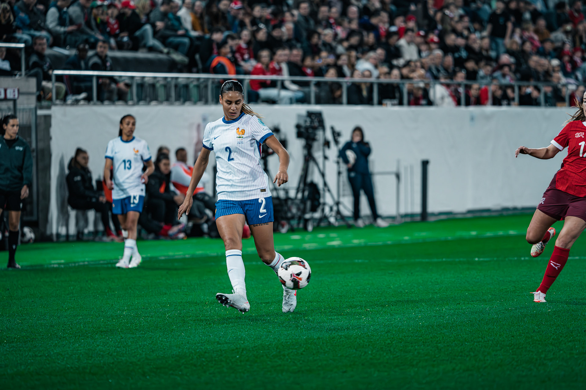 UEFA Women’s Nations League Suisse - France au Kybunpark. (Christian António/LibsVisuals.com)