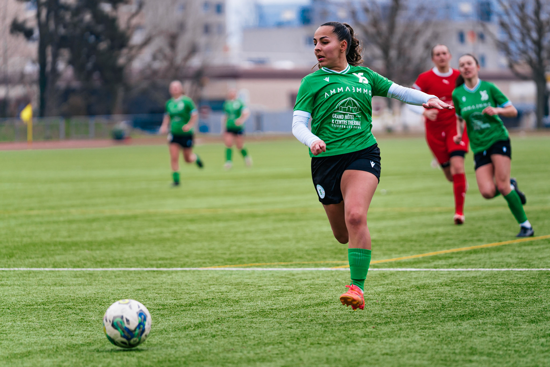 Match Amical entre FC Renens et Yverdon Sport FC au Stade sportif du Croset. (Christian António/LibsVisuals.com)