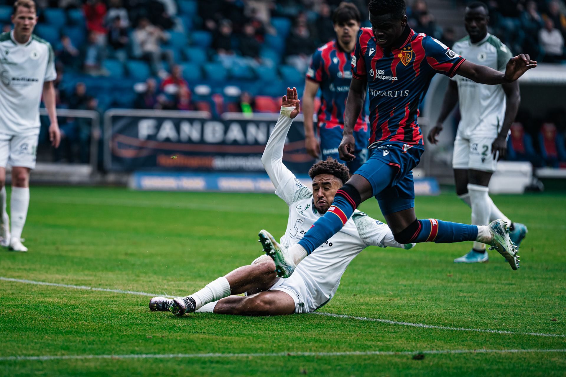 FC Basel 1893 et Yverdon Sport FC au St. Jakob-Park. (Christian António/LibsVisuals.com)
