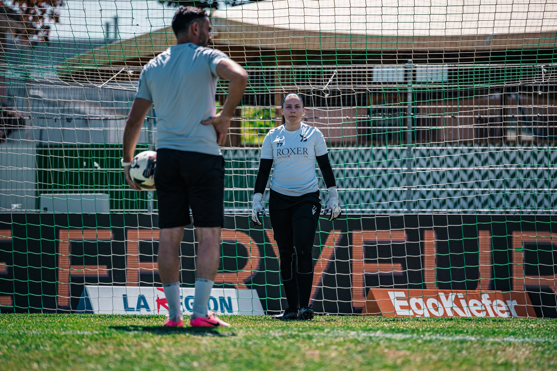 Yverdon Sport FC et FC Schlieren au Stade Municipal. (Christian António/LibsVisuals.com)