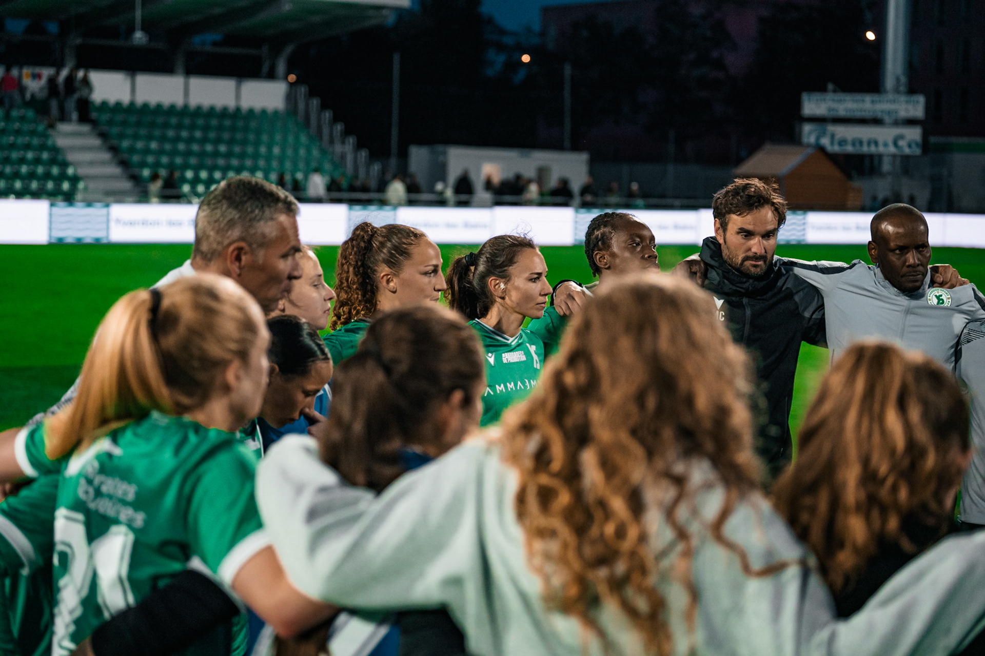 Yverdon Sport FC et Frauenteam Thun Berner-Oberland au Stade Municipal. (Christian António/LibsVisuals.com)