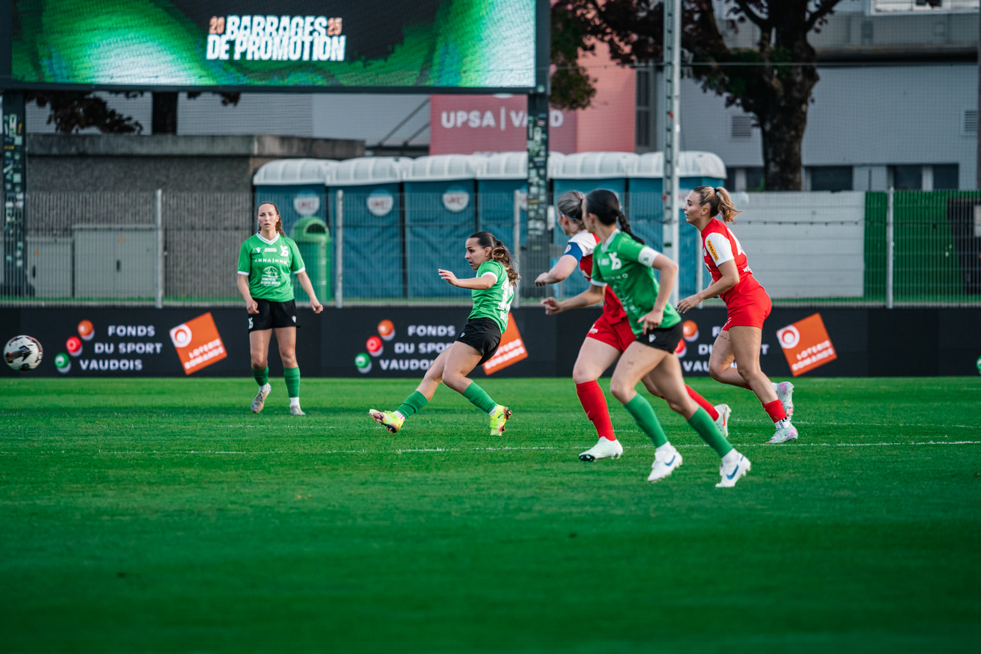 Yverdon Sport FC et FC Rapperswil-Jona au Stade Municipal. (Christian António/LibsVisuals.com)