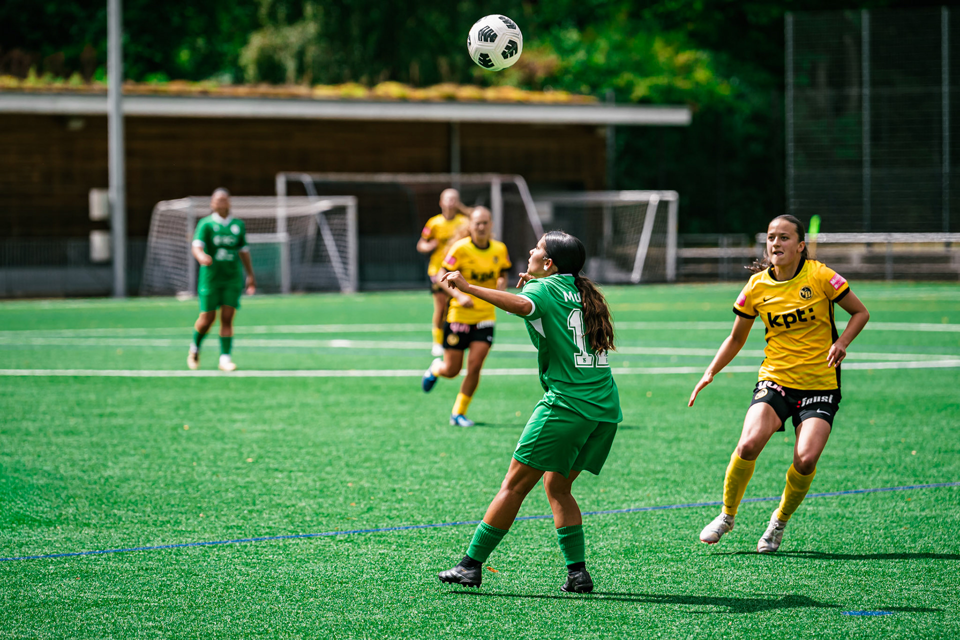 Match championnat opposant BSC YB Frauen U-20 - Yverdon Sport U-20 au Sportplatz Wyler. (Christian António/LibsVisuals.com)