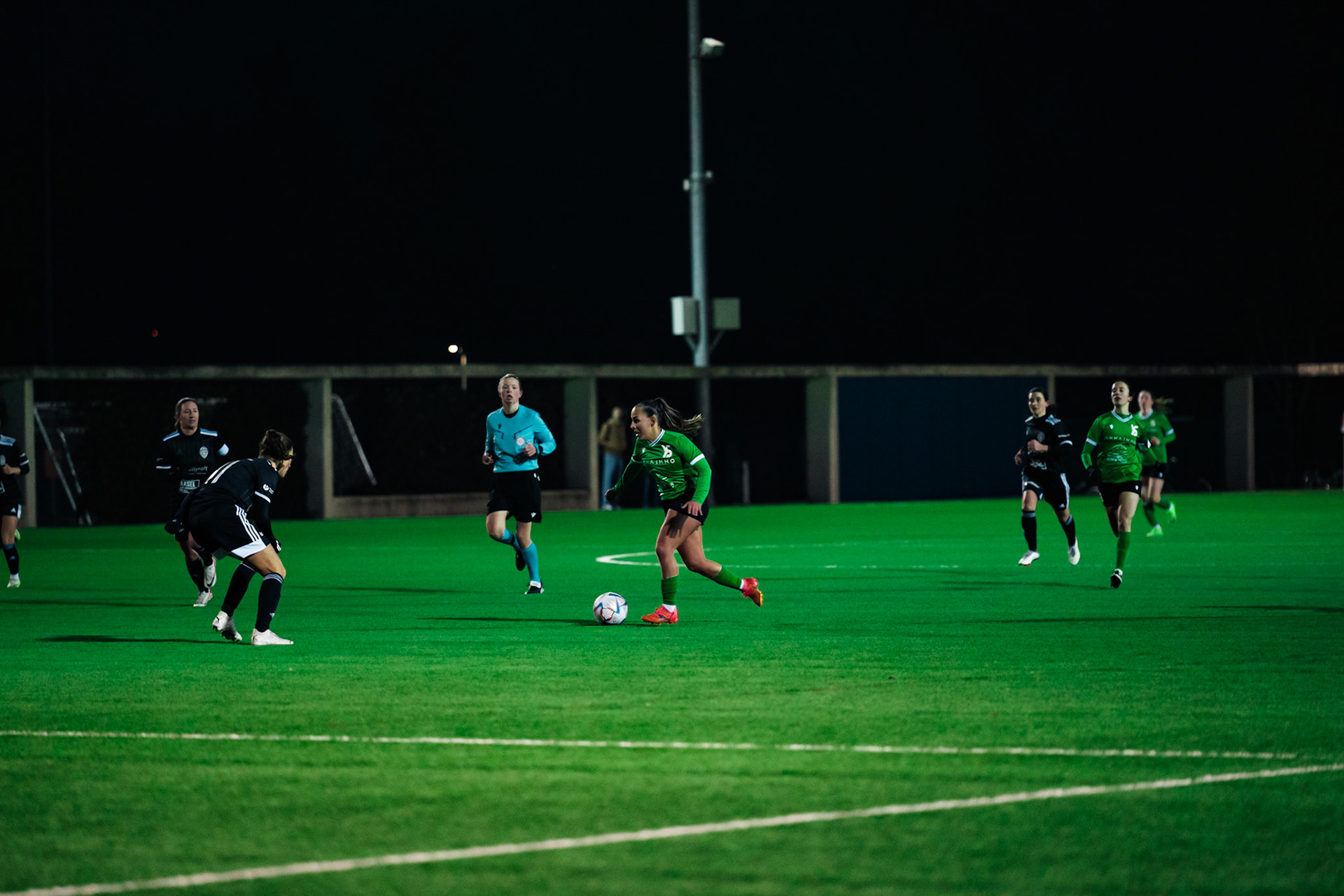 FFV Basel et Yverdon Sport FC au Campus FC Basel (Christian António/LibsVisuals.com)