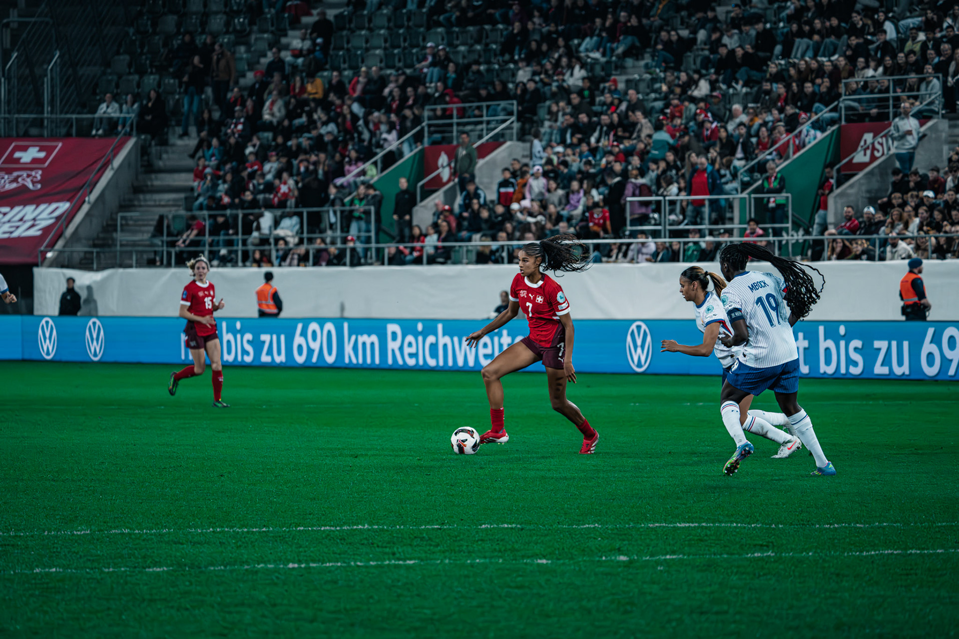 UEFA Women’s Nations League Suisse - France au Kybunpark. (Christian António/LibsVisuals.com)