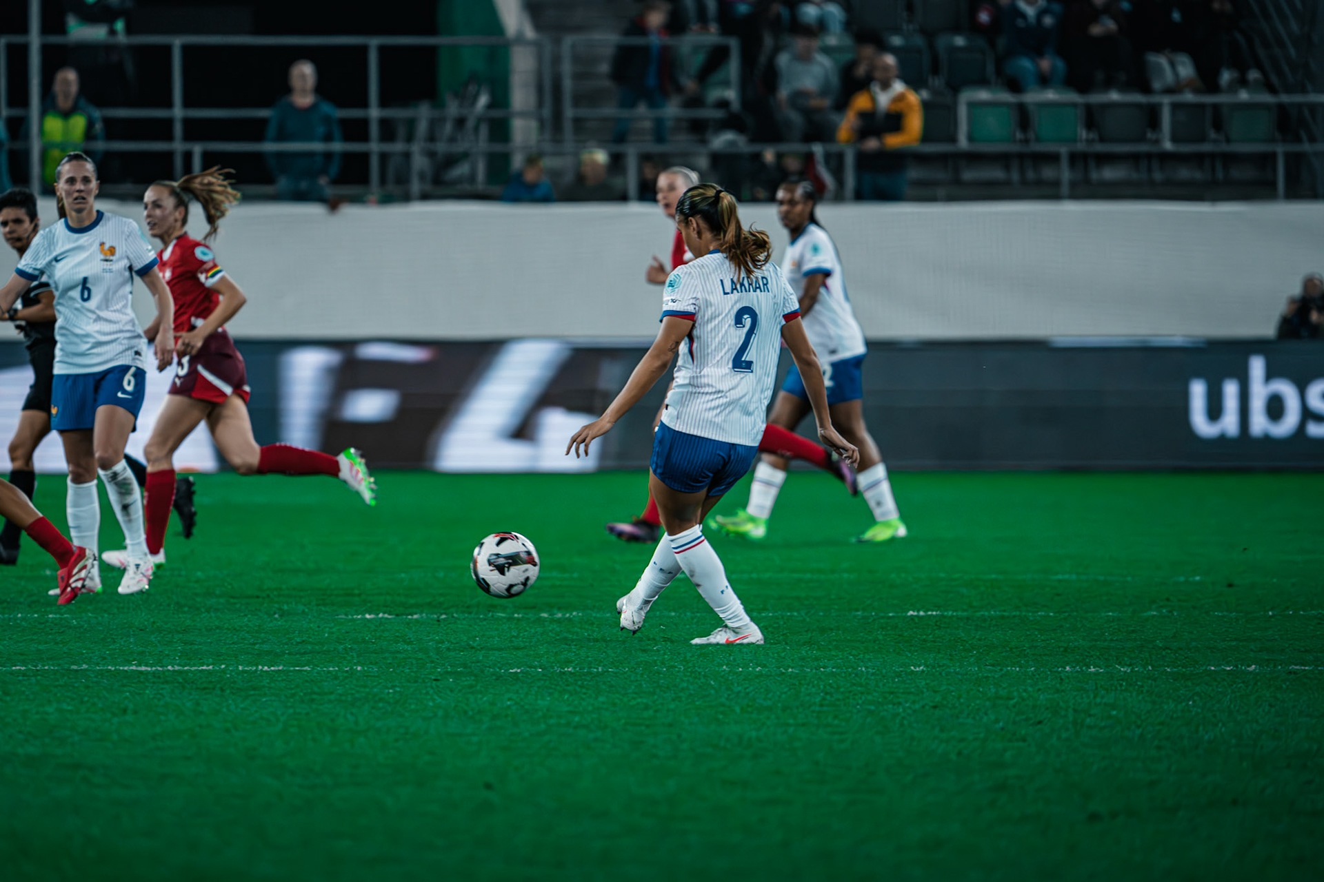 UEFA Women’s Nations League Suisse - France au Kybunpark. (Christian António/LibsVisuals.com)