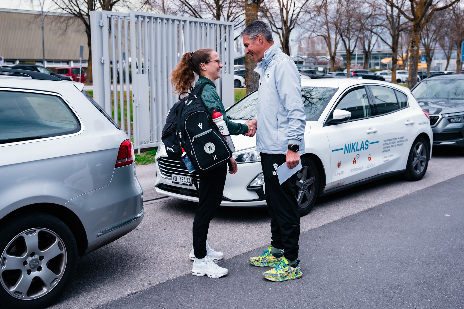 Etoile Carouge FC et Yverdon Sport FC au  Stade de la Fontenette (Christian António/LibsVisuals.com)