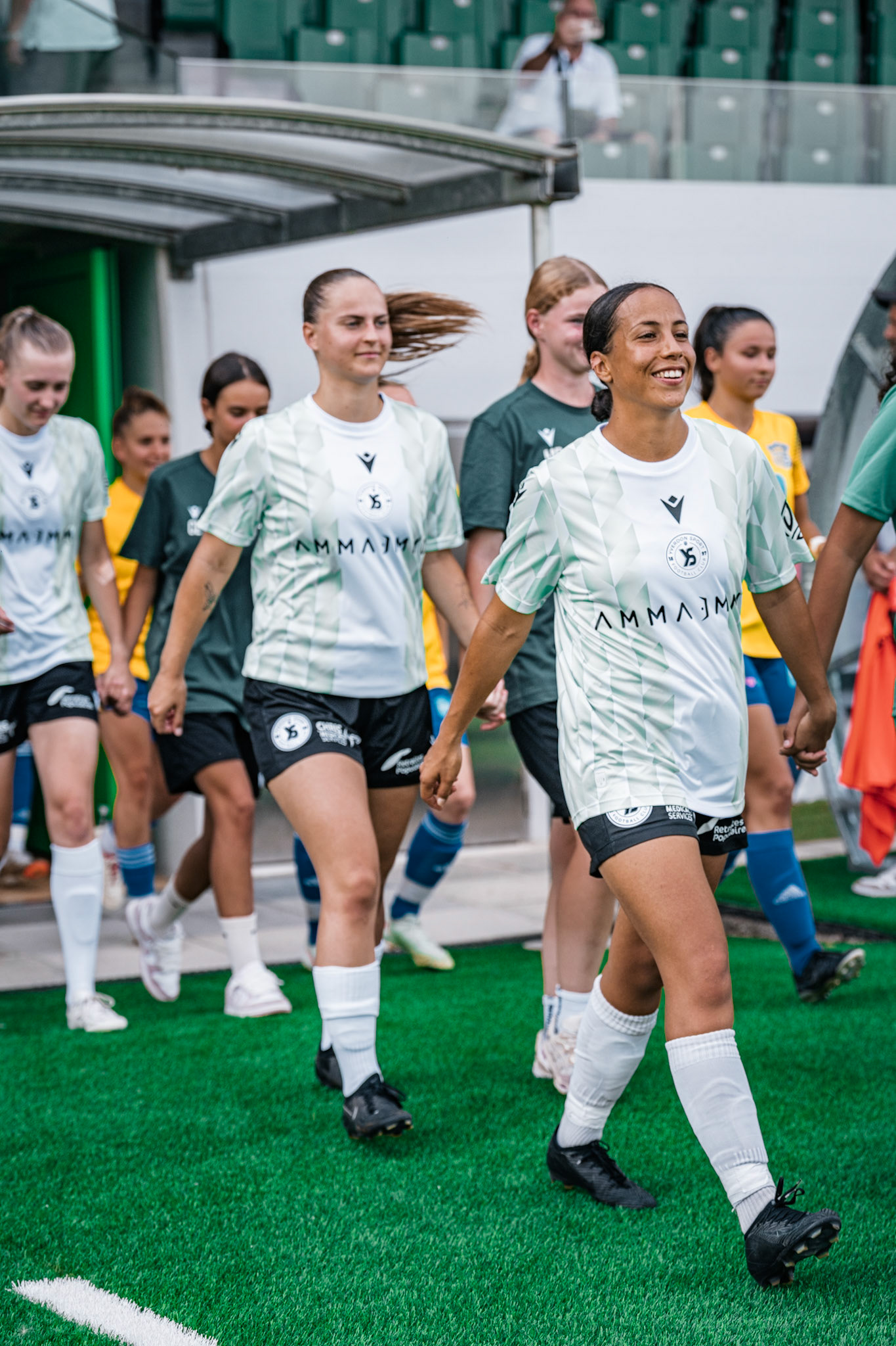 Match championnat opposant Yverdon Sport – FC Wädenswil au Stade Municipal. (Christian António/LibsVisuals.com)