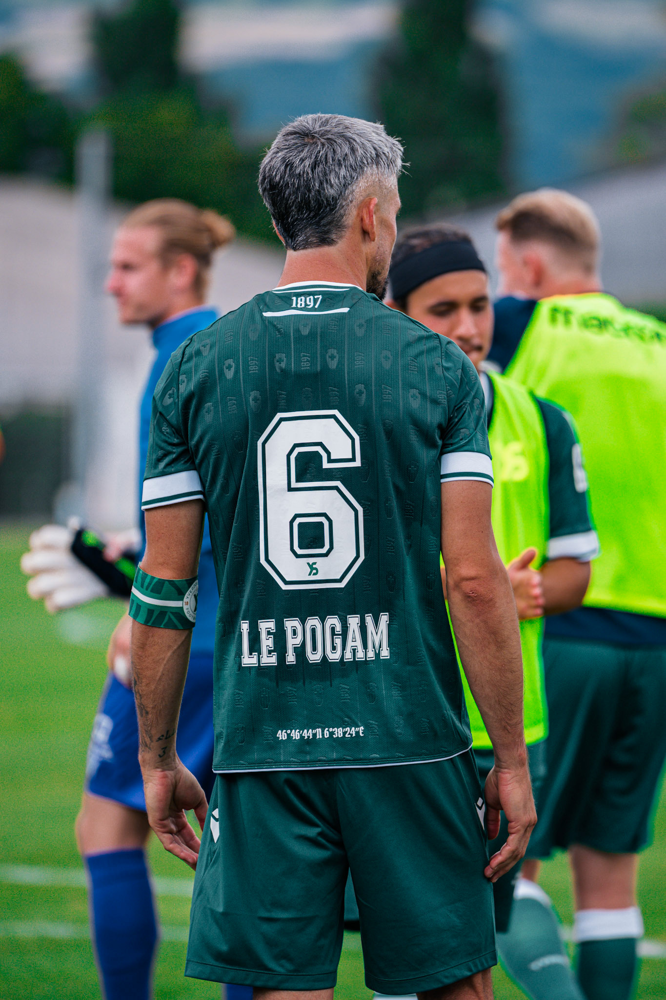 Match opposant Yverdon Sport FC face au Stade Lausanne Ouchy au Stade Municipal. (Christian António/LibsVisuals.com)