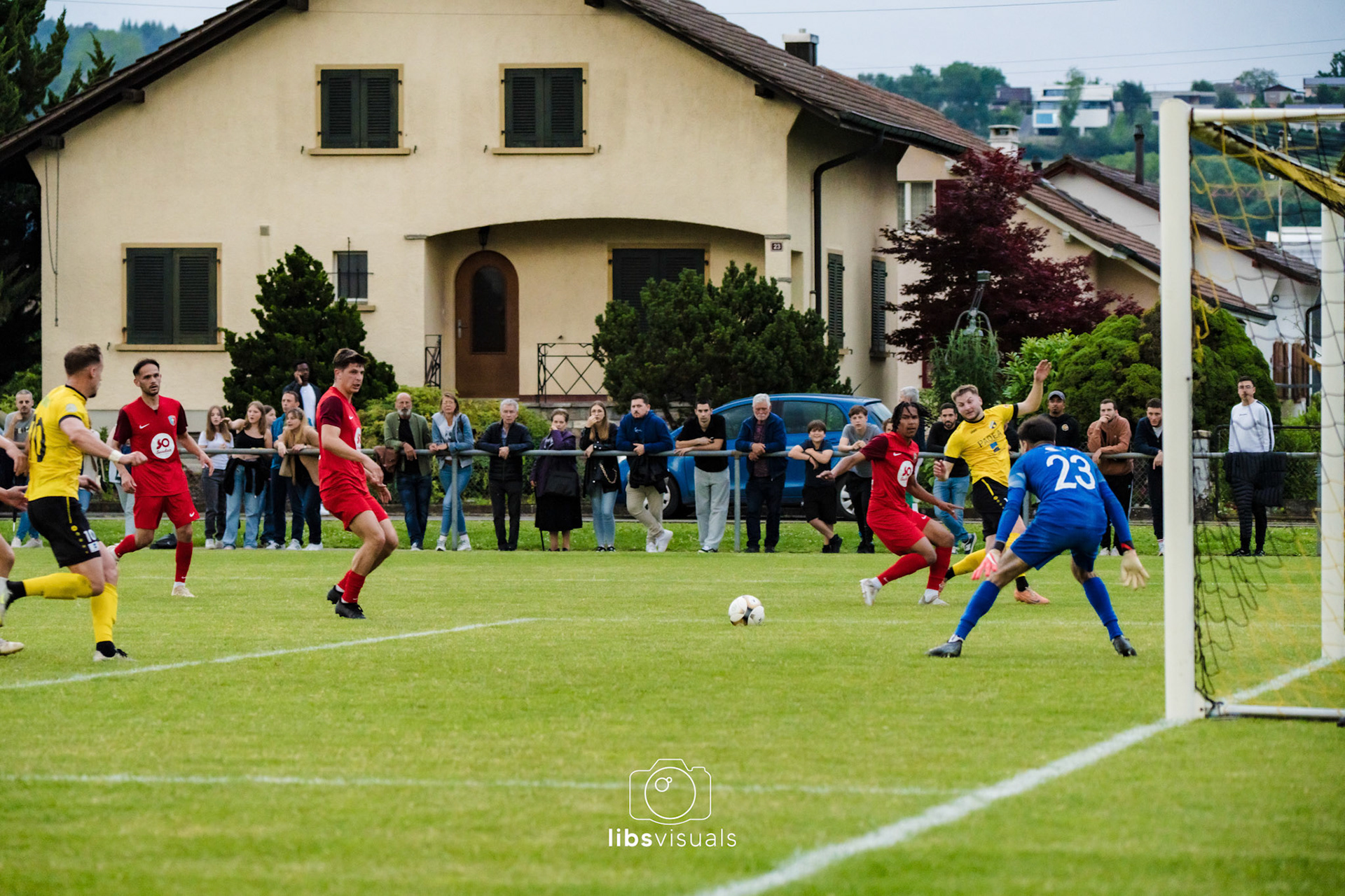 Match de barrage - promotion 3ème ligue FC Domdidier I - FC Richemond I au Stade du Pâquier  à Domdidier