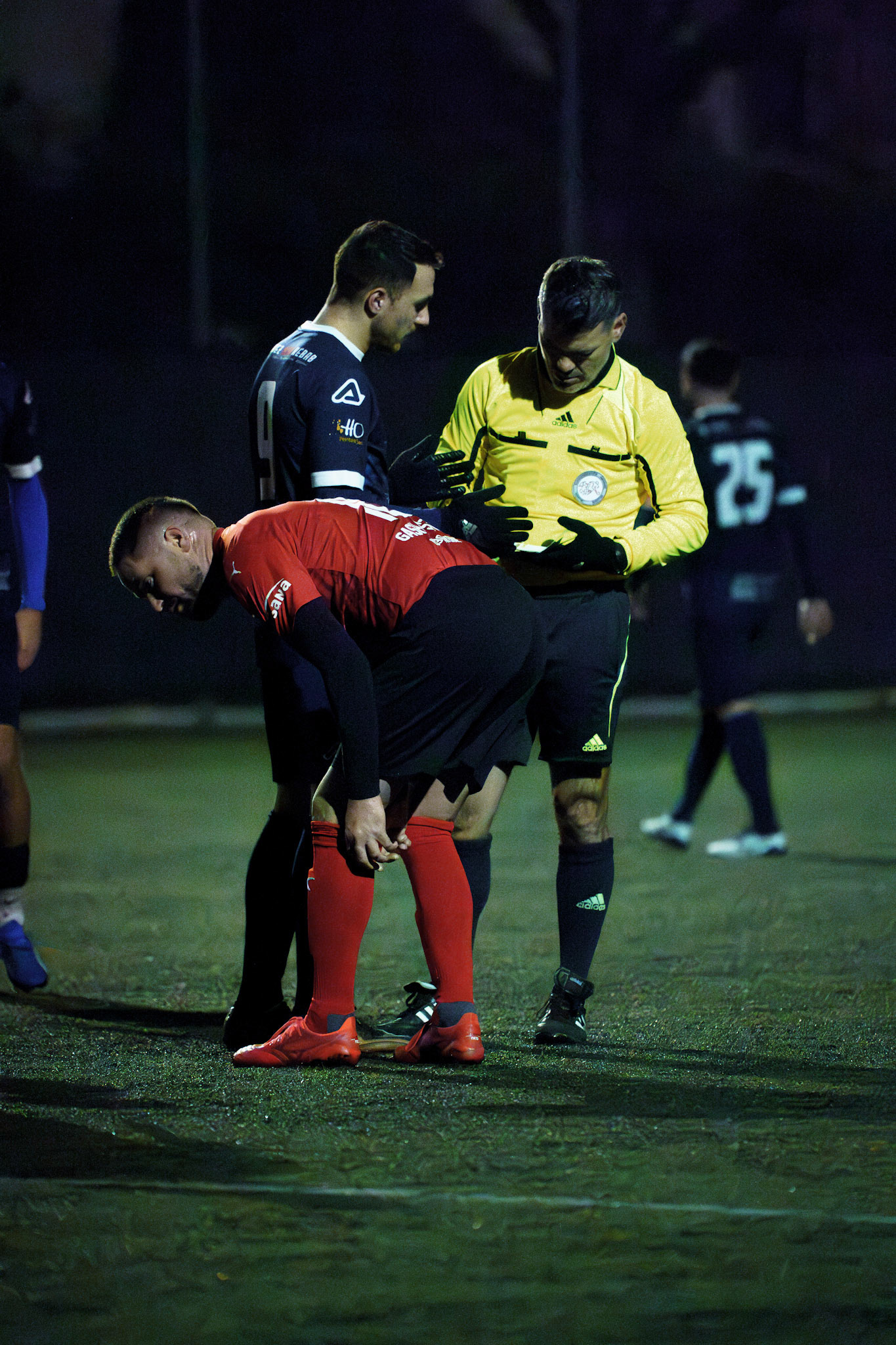 Match 3ème Ligue Iliria Payerne - Azzurri Yverdon au Stade Municipal à Payerne