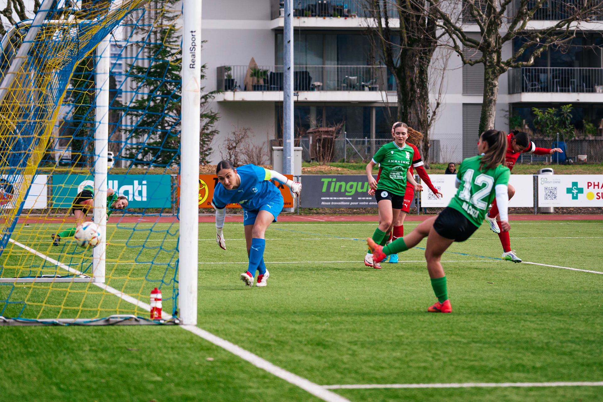 Match Amical entre FC Renens et Yverdon Sport FC au Stade sportif du Croset. (Christian António/LibsVisuals.com)