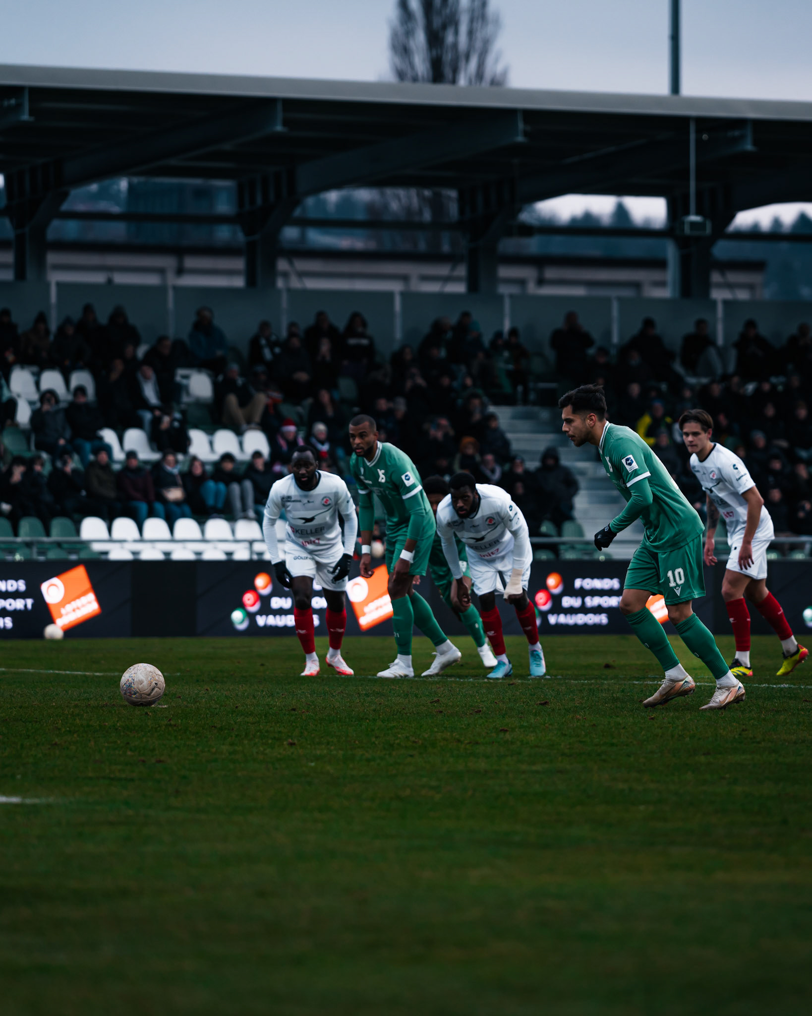 Yverdon Sport FC et FC Winterthur au Stade Municipal. (Christian António/LibsVisuals.com)