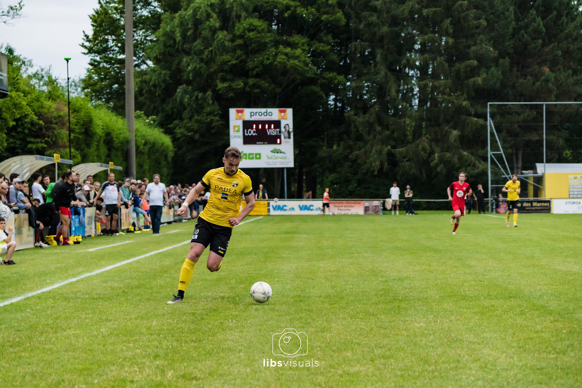 Match de barrage - promotion 3ème ligue FC Domdidier I - FC Richemond I au Stade du Pâquier  à Domdidier
