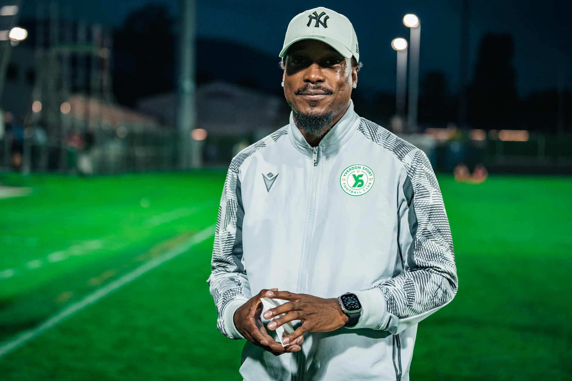 Yverdon Sport FC et FC Rapperswil-Jona au Stade Municipal. (Christian António/LibsVisuals.com)