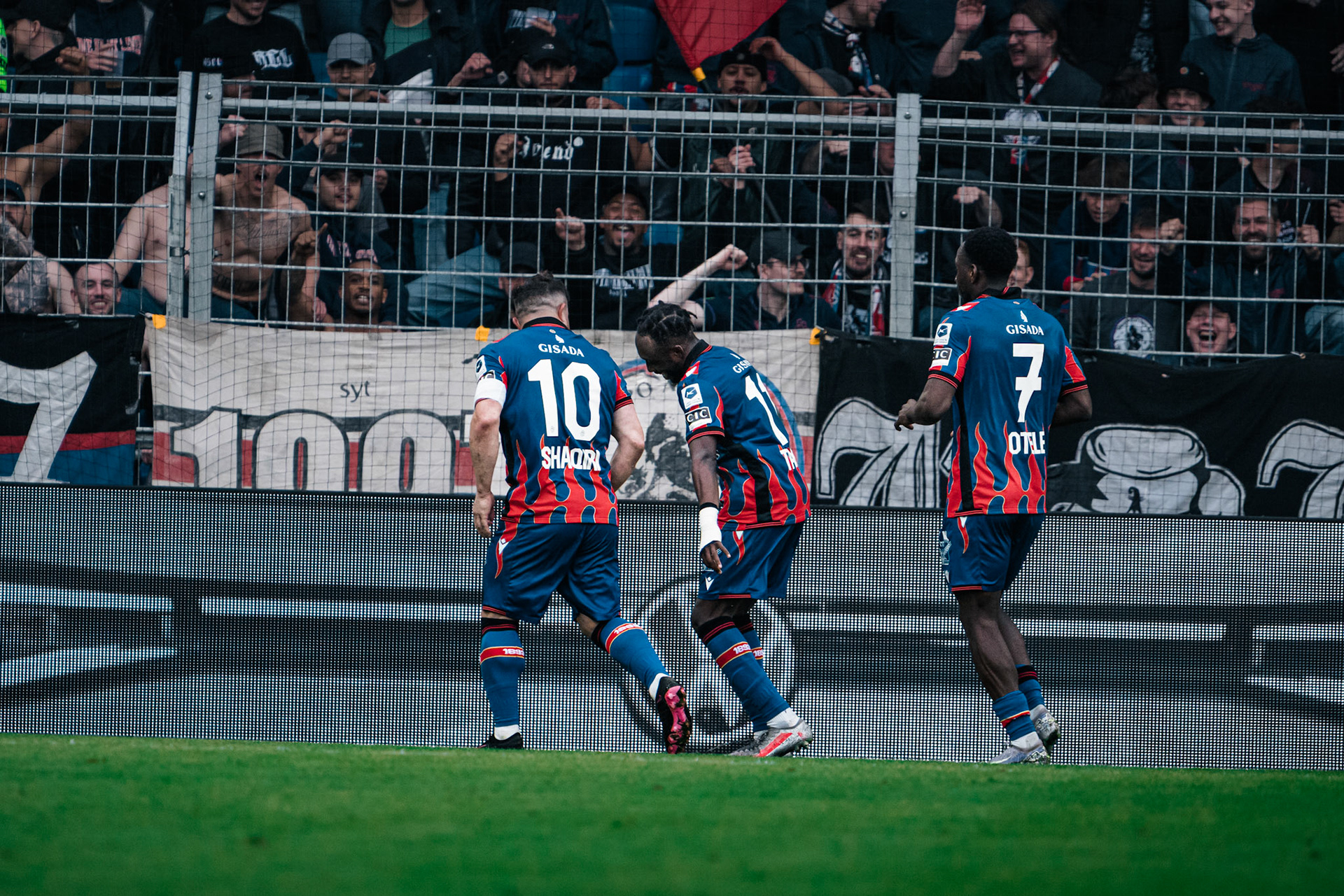 FC Basel 1893 et Yverdon Sport FC au St. Jakob-Park. (Christian António/LibsVisuals.com)