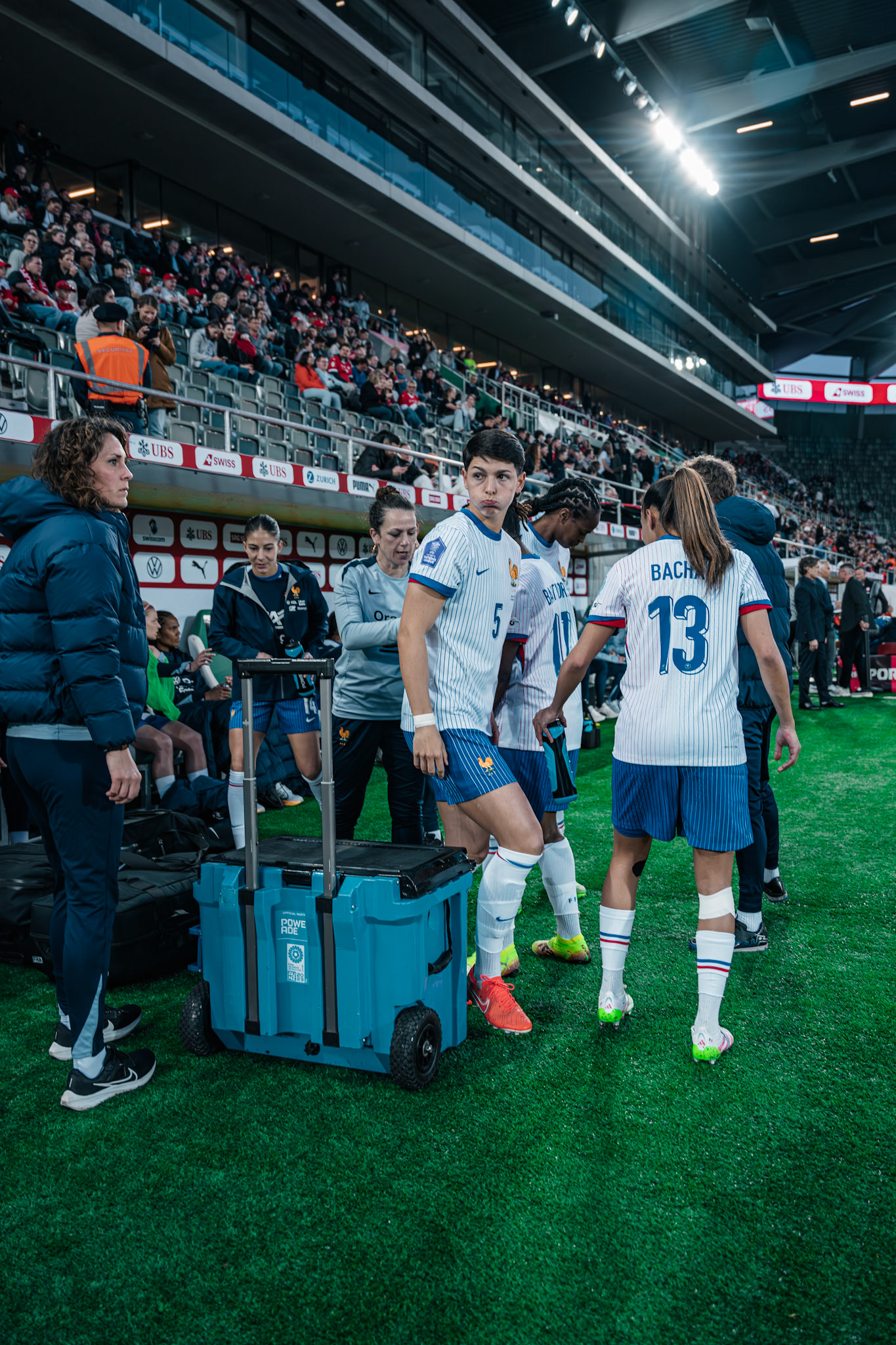 UEFA Women’s Nations League Suisse - France au Kybunpark. (Christian António/LibsVisuals.com)