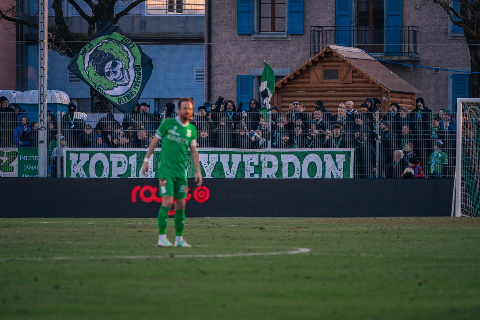 Yverdon Sport FC et FC Luzern au Stade Municipal. (Christian António/LibsVisuals.com)