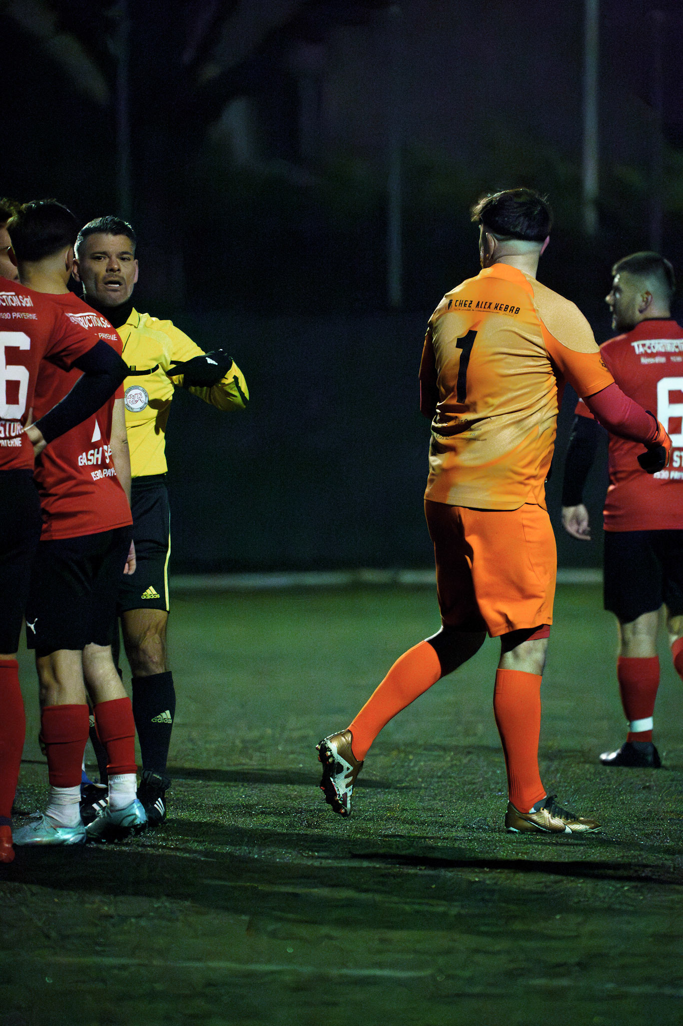 Match 3ème Ligue Iliria Payerne - Azzurri Yverdon au Stade Municipal à Payerne