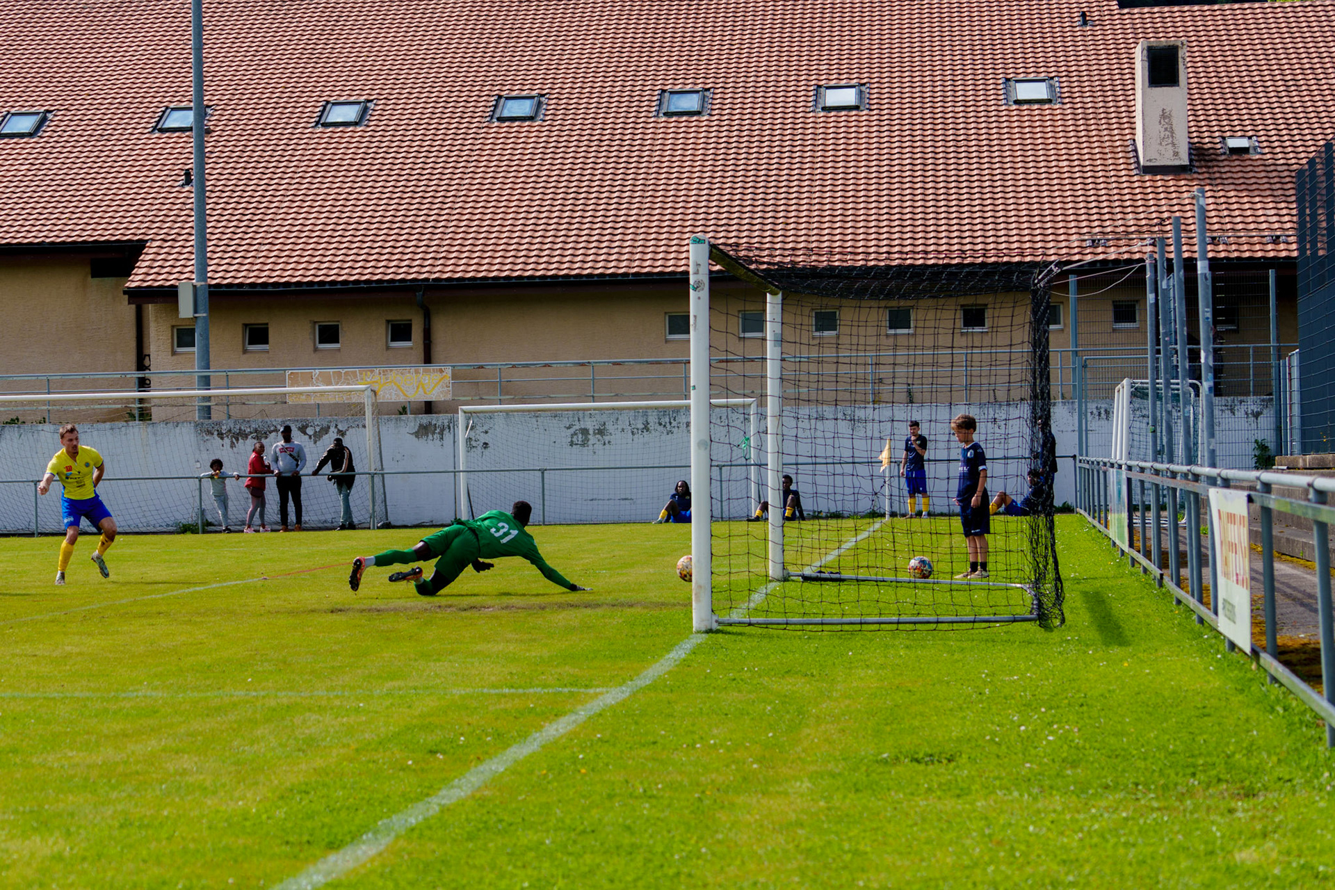 Match 2ème Ligue FC Bosna Yverdon - FC Vevey Sport II au Stade Sous-Ville à Baulmes