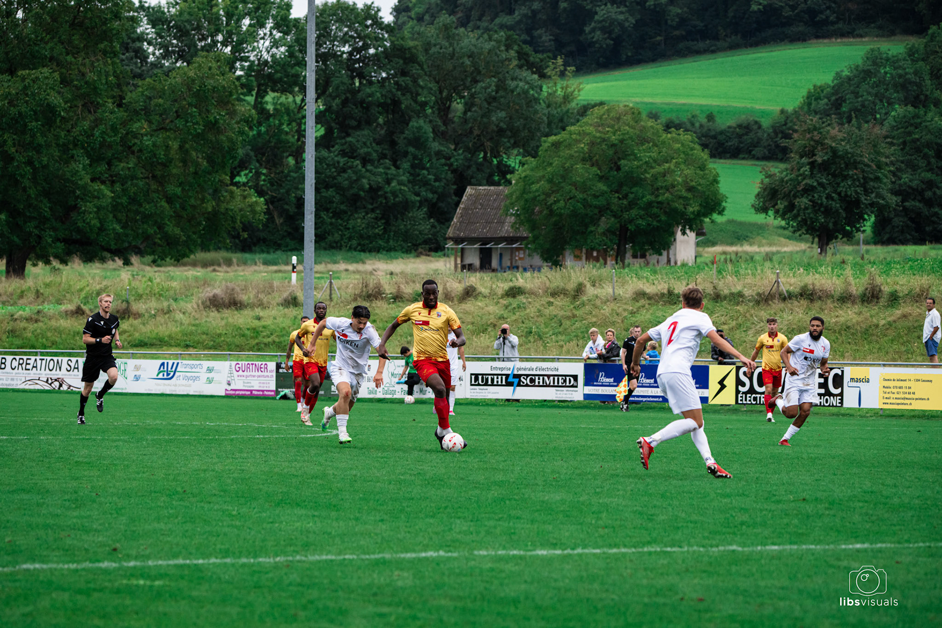 Match de 1ère Ligue Classic FC La Sarraz-Eclépens - FC Sion M21