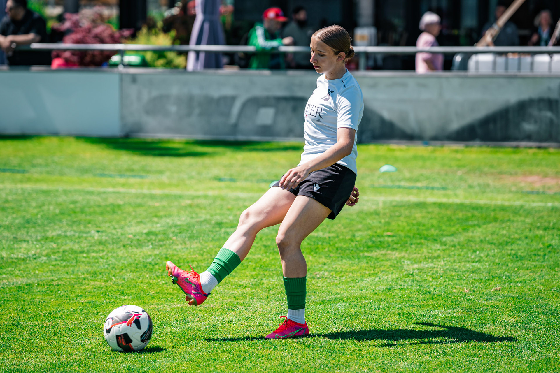 Yverdon Sport FC et FC Schlieren au Stade Municipal. (Christian António/LibsVisuals.com)