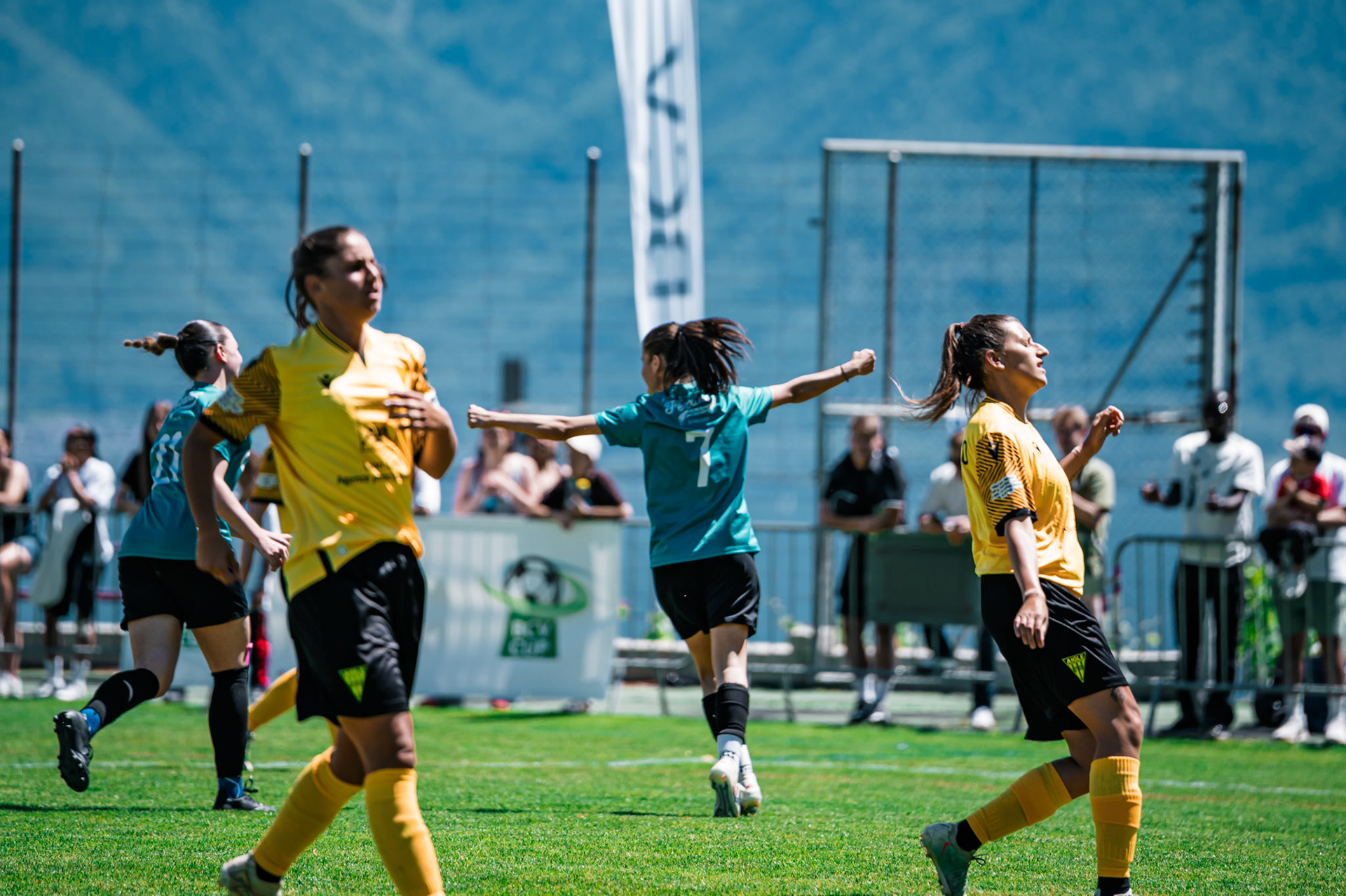 FC Aigle - FC Echallens Région I au Stade des Ruvines. (Christian António/LibsVisuals.com)