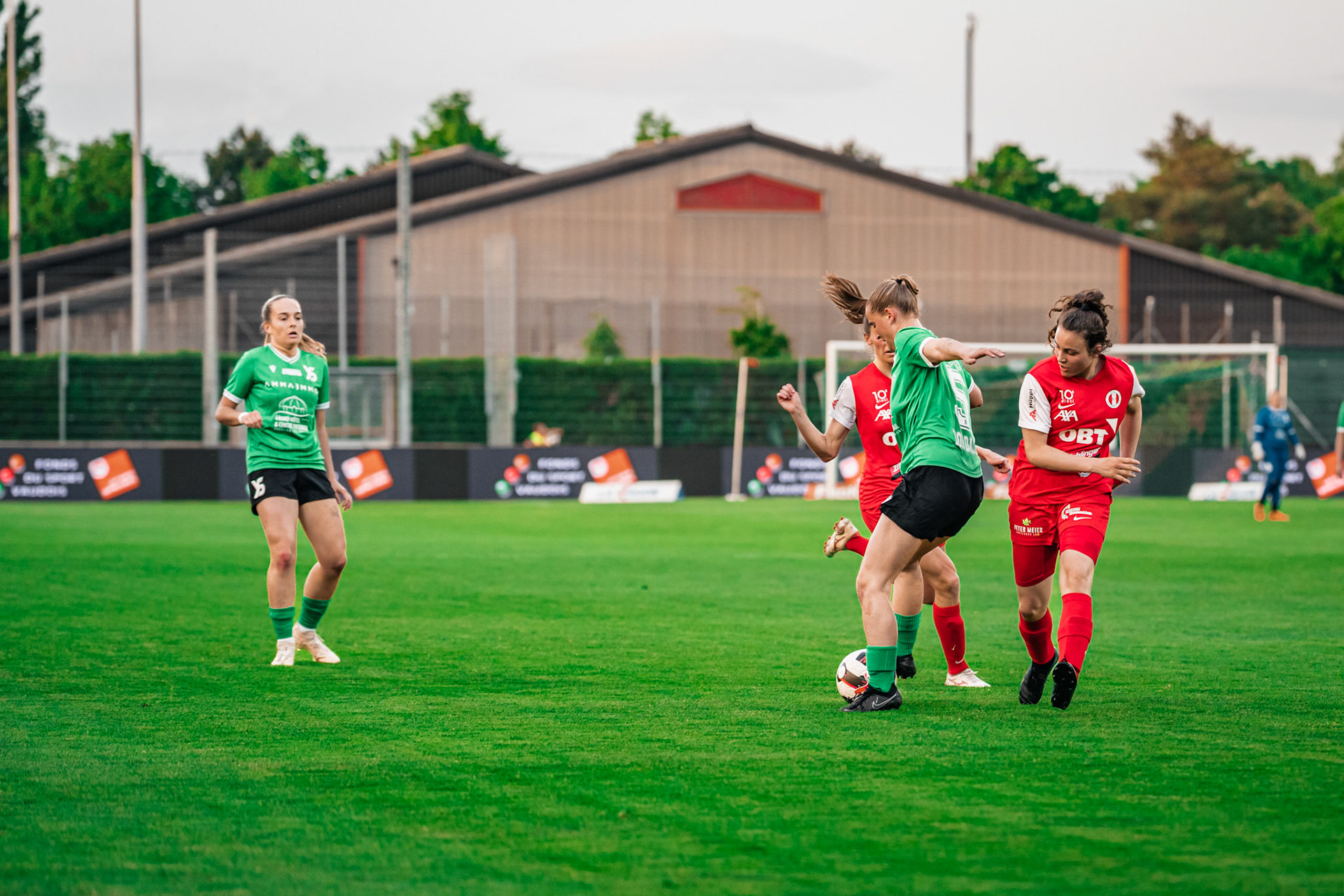 Yverdon Sport FC et FC Rapperswil-Jona au Stade Municipal. (Christian António/LibsVisuals.com)