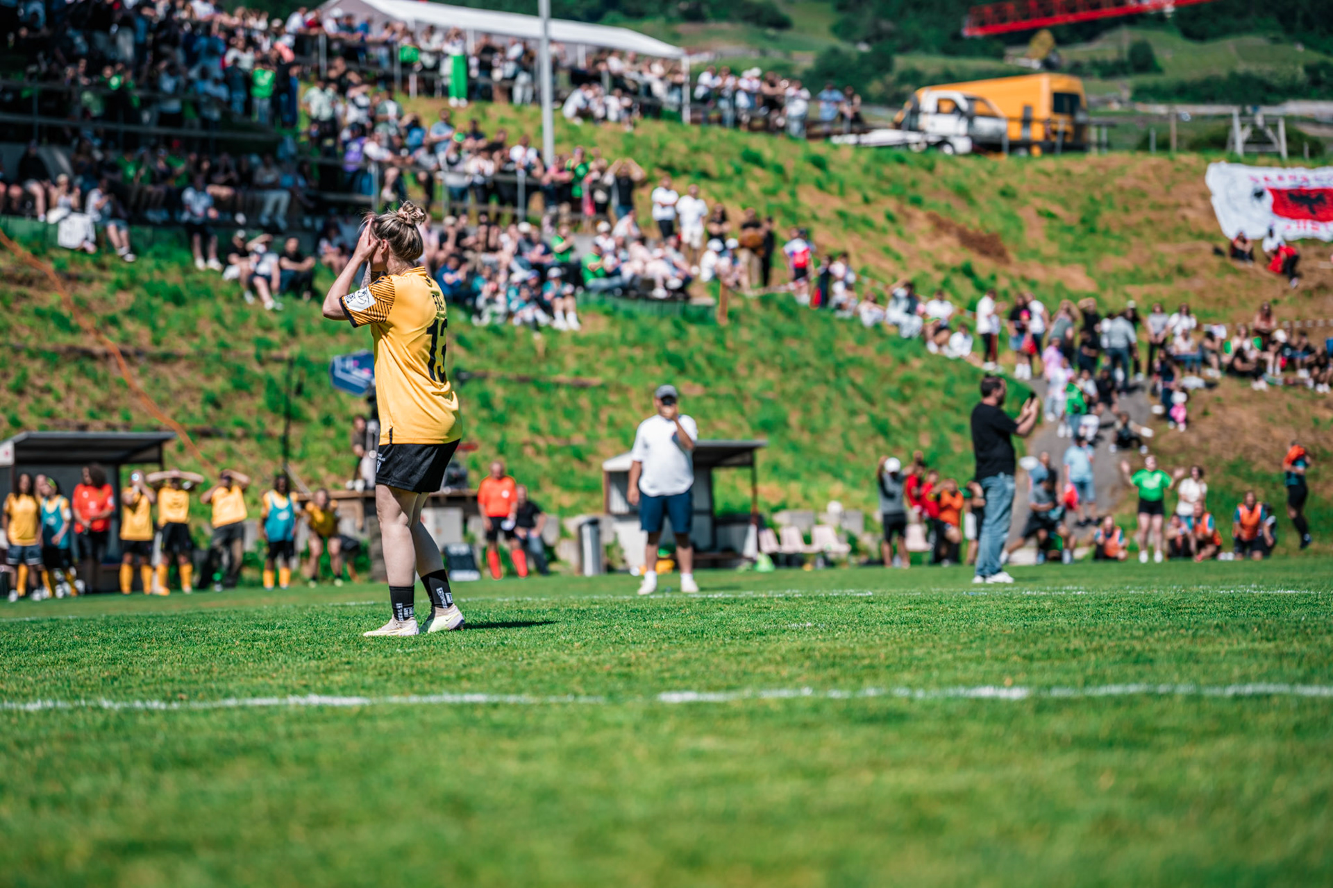 FC Aigle - FC Echallens Région I au Stade des Ruvines. (Christian António/LibsVisuals.com)