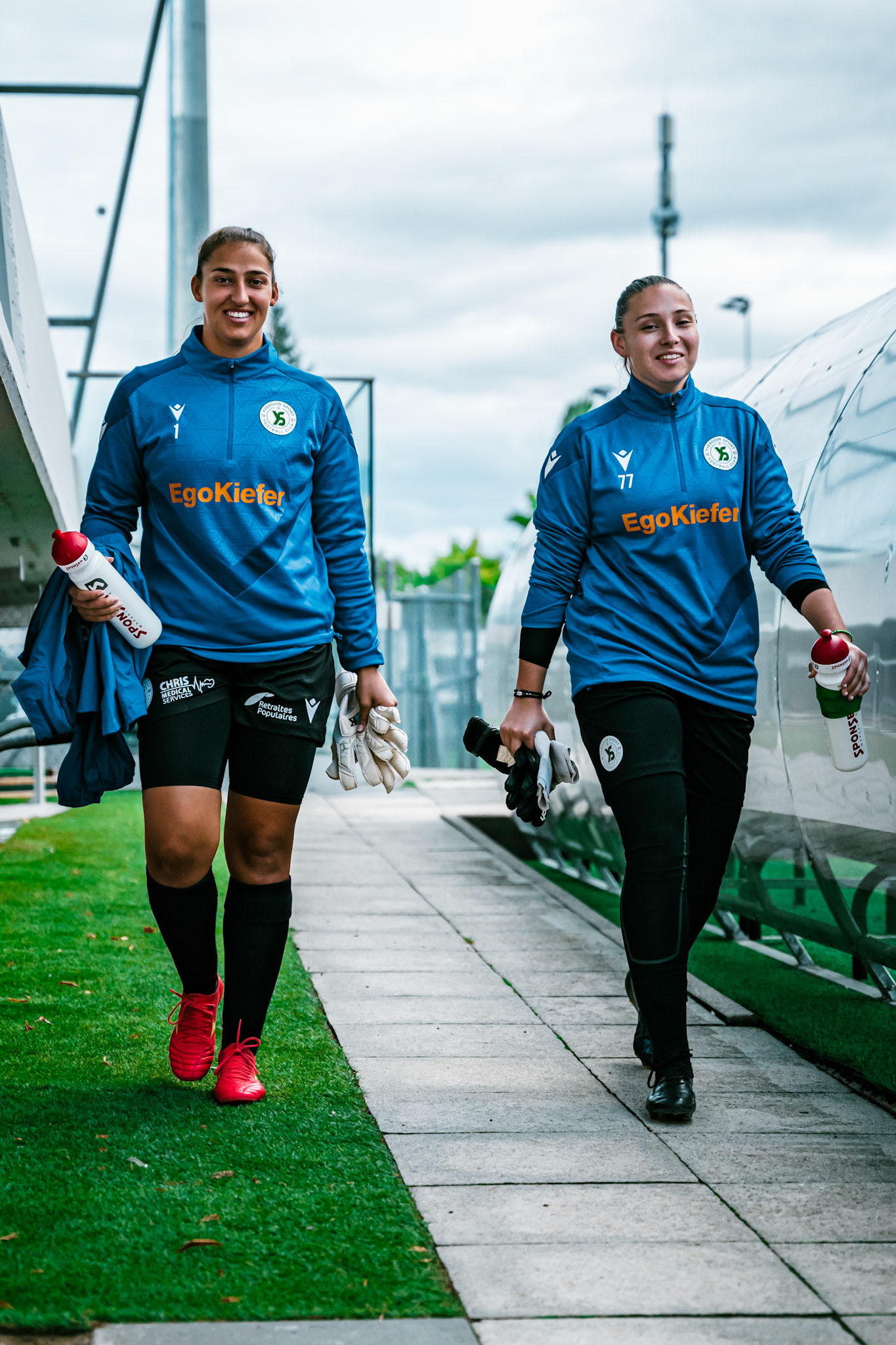 Match de championnat LNB (féminine) opposant Yverdon Sport FC et FC Wil 1900 au Stade Municipal, Yverdon. (Christian António/LibsVisuals.com)